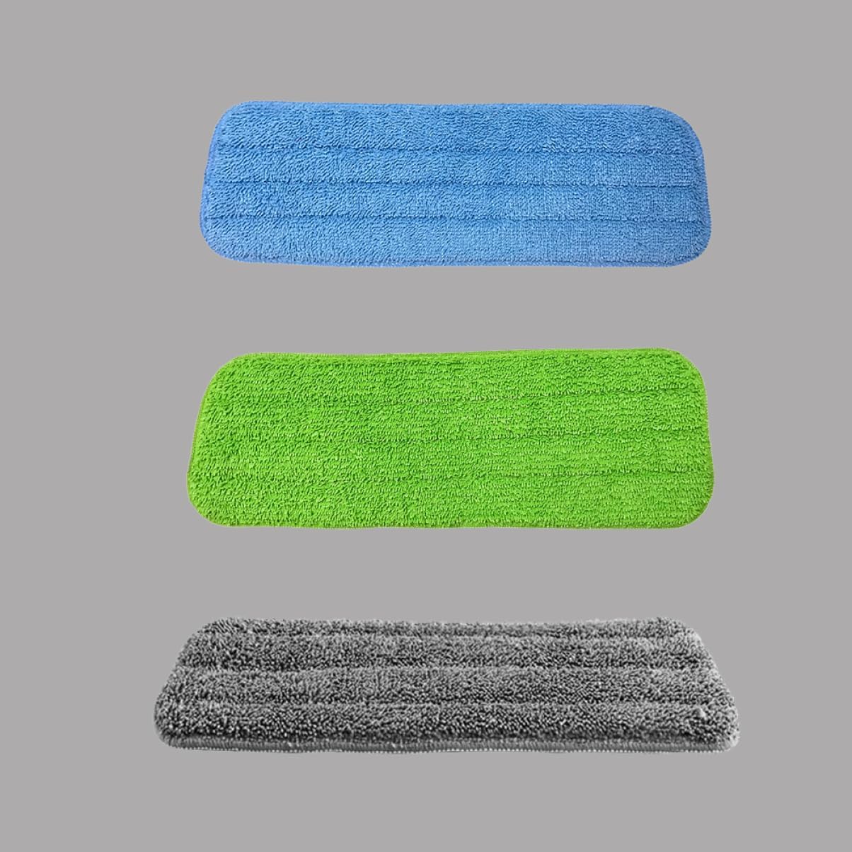 3Pcs Water Spraying Mop Cloth Replacement Set