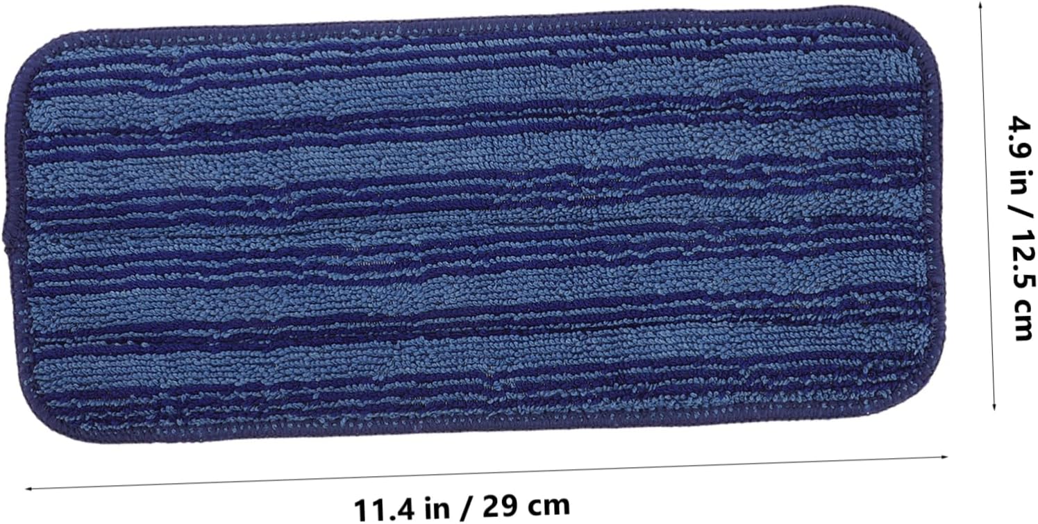 PACKOVE Reusable Microfiber Mop Pads for Wet Dry Floor Cleaning
