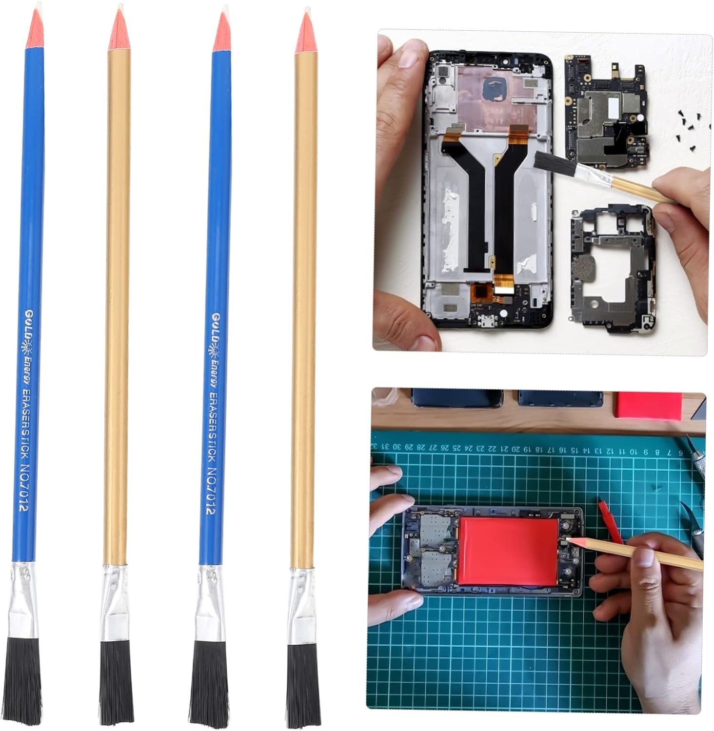 4pcs Circuit Board Derusting Pen Brush Set