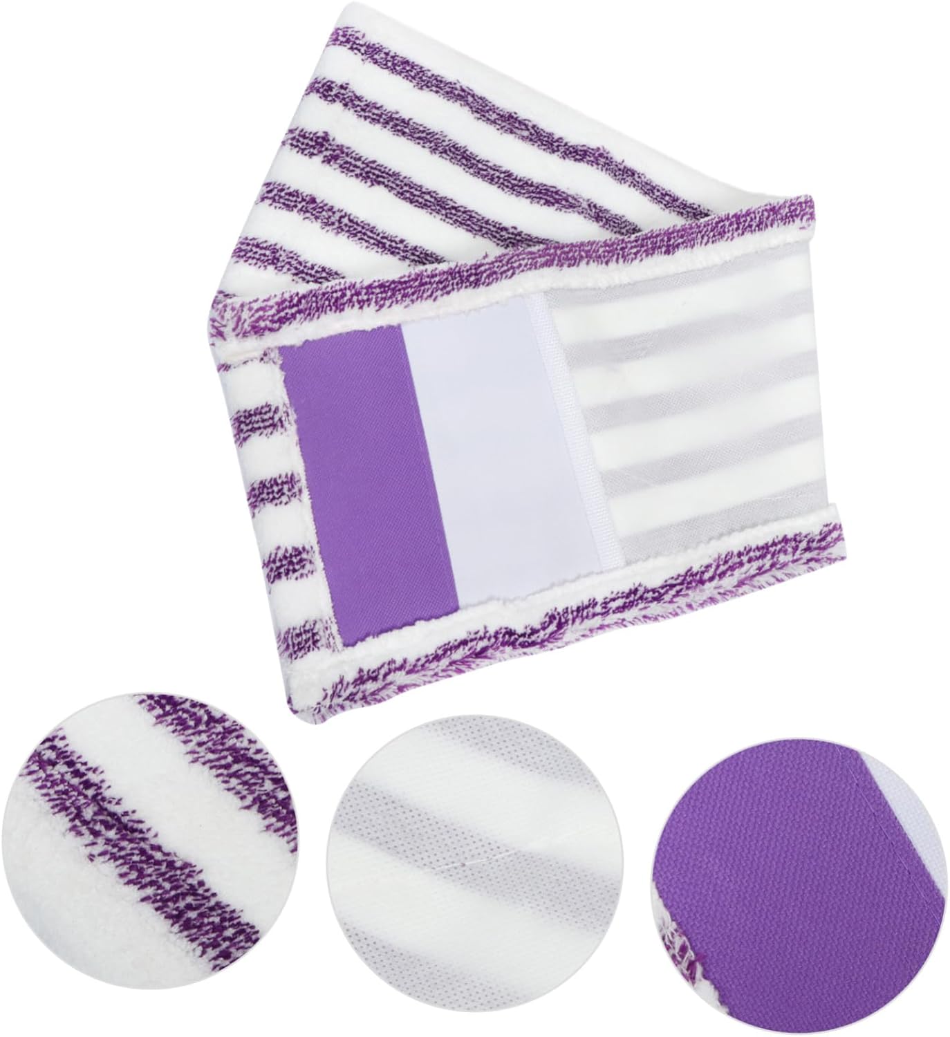 CALLARON Microfiber Mop Pads 5-Pack Replacement Cloths