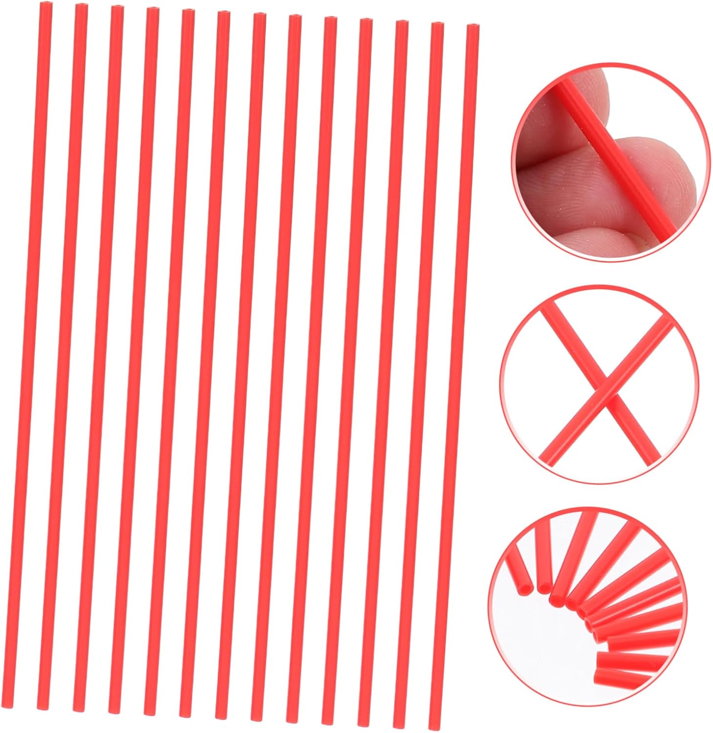 HAWILLOSCH Rust Remover Spray Nozzle Extension 50pcs Acid Resistant