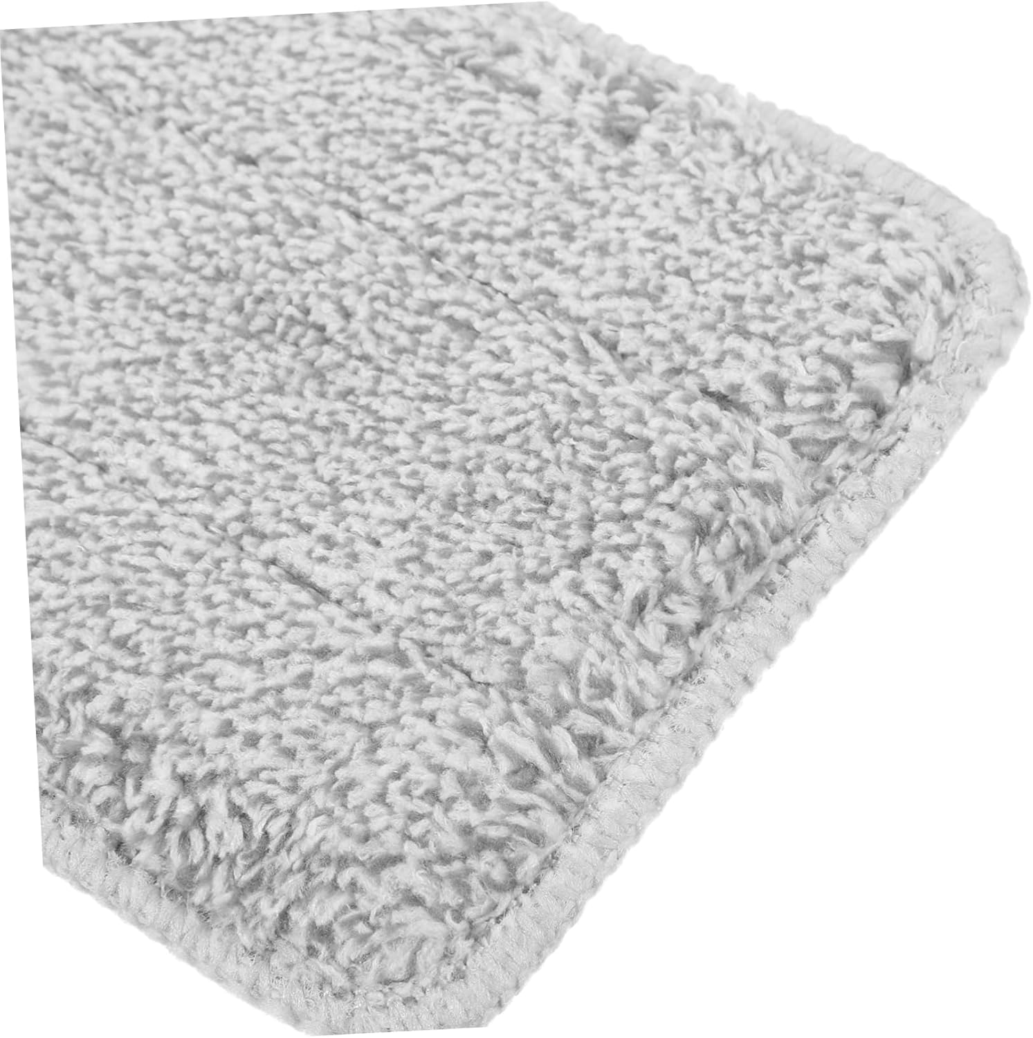 2pcs Reusable Fiber Mop Pads for Hardwood and Vinyl Floors