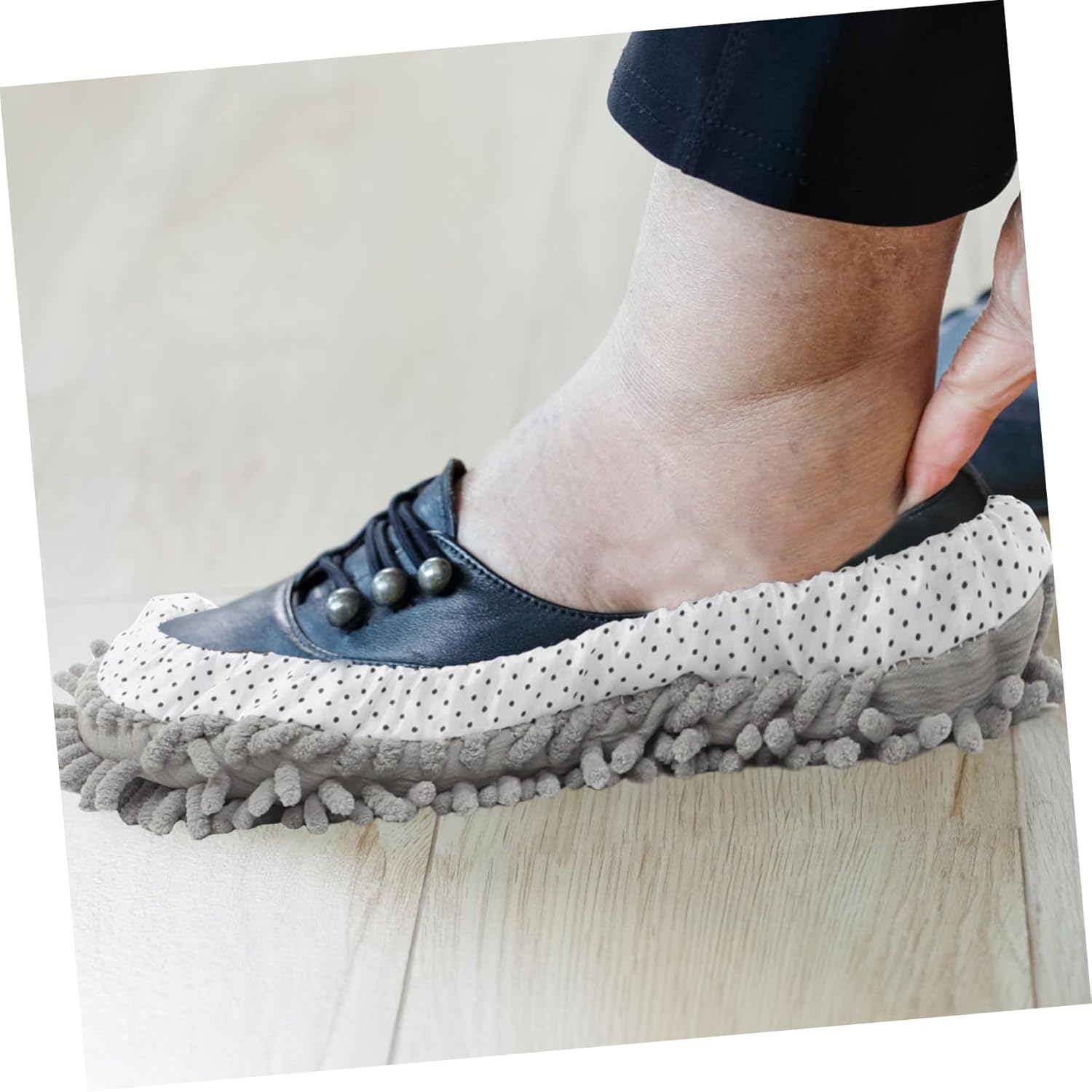 CALLARON Microfiber Mop Slippers 2 Pairs