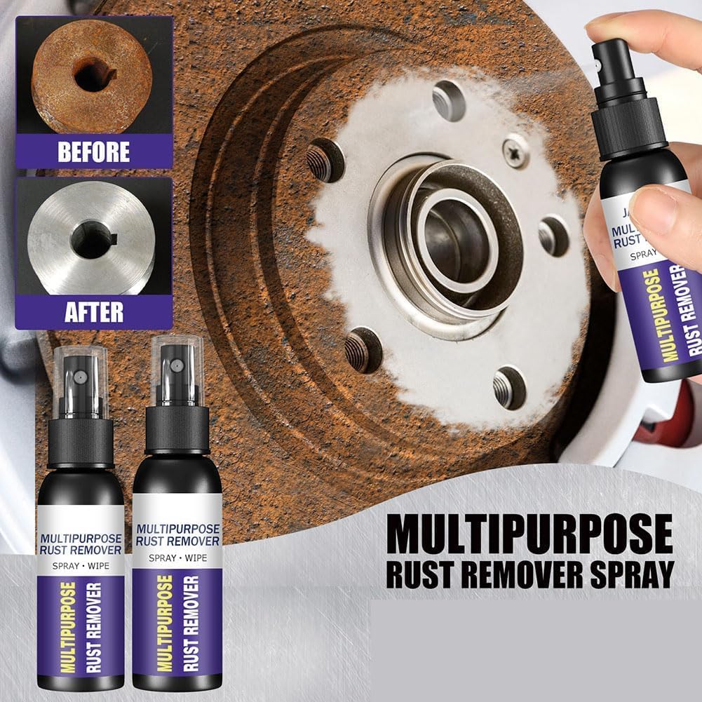 RJDJ Multipurpose Rust Remover Spray Kit 2pc-120ml