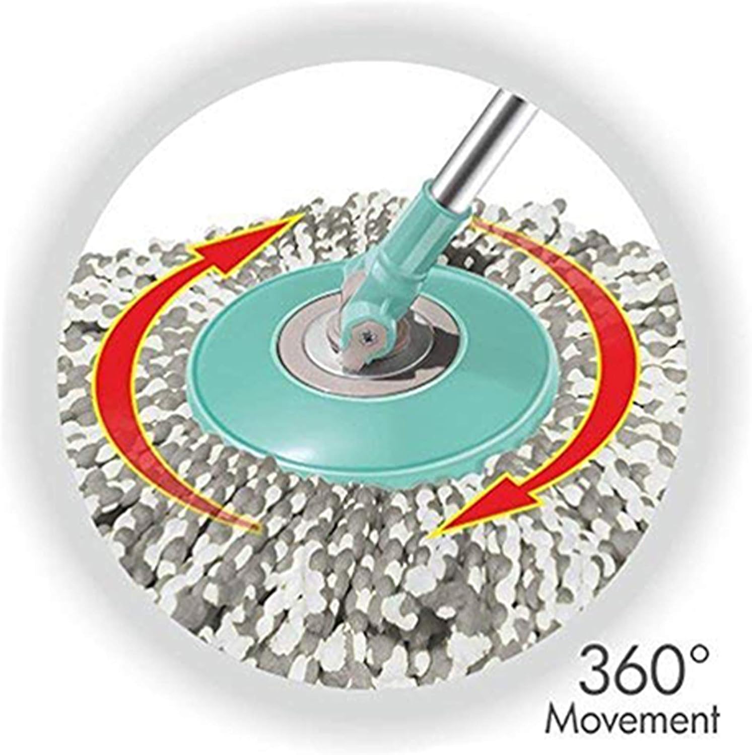 Spotzero by Milton Spin Mop Refill Set Aqua Green