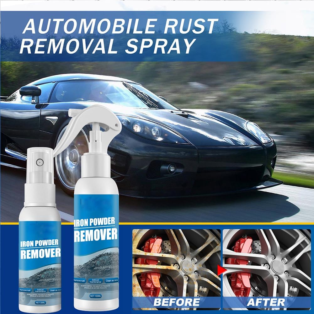 WRSFXV Multi Purpose Rust Remover Spray 2pcs 30ml 1