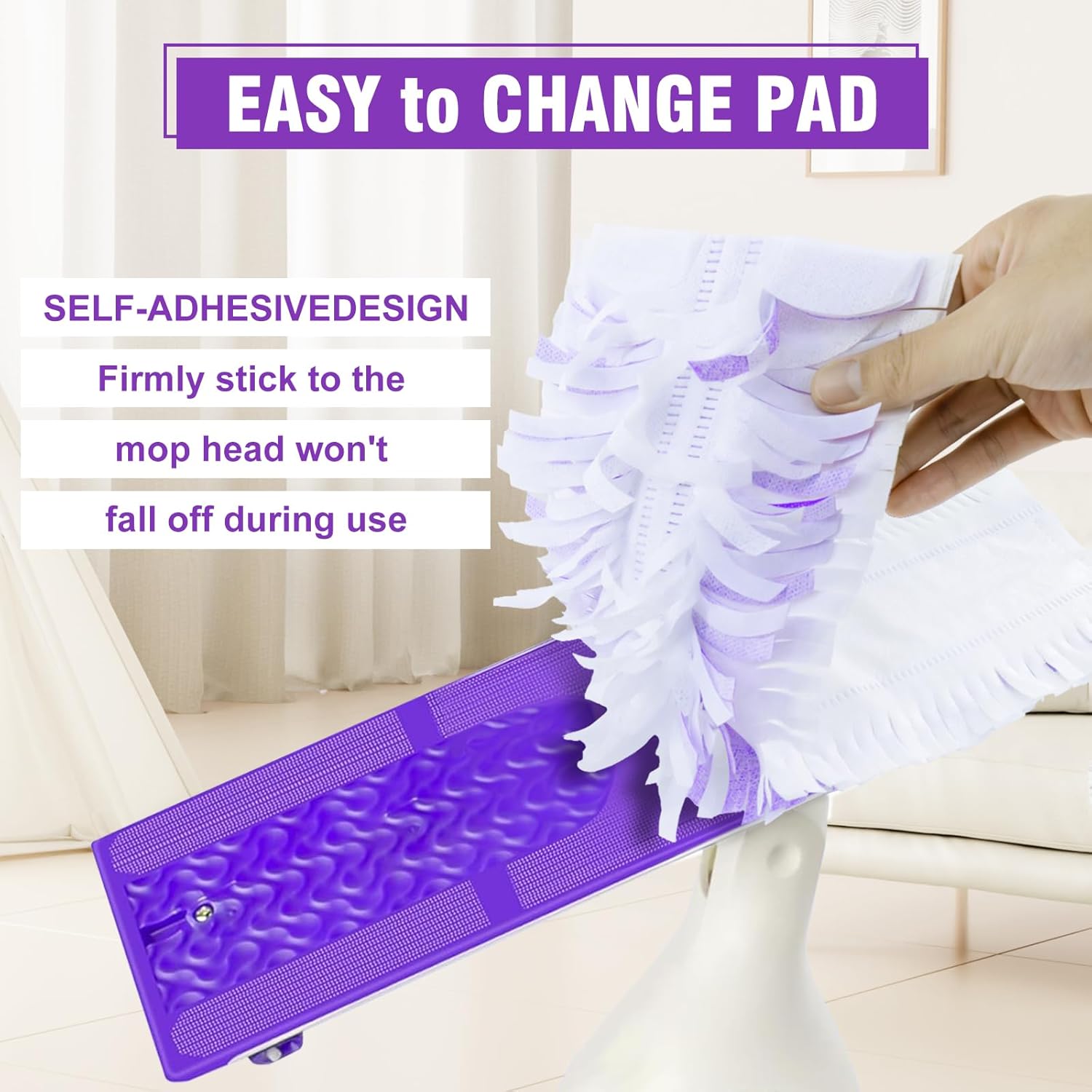 15 Pack ZQZiQi PowerMop Mop Pad Refills