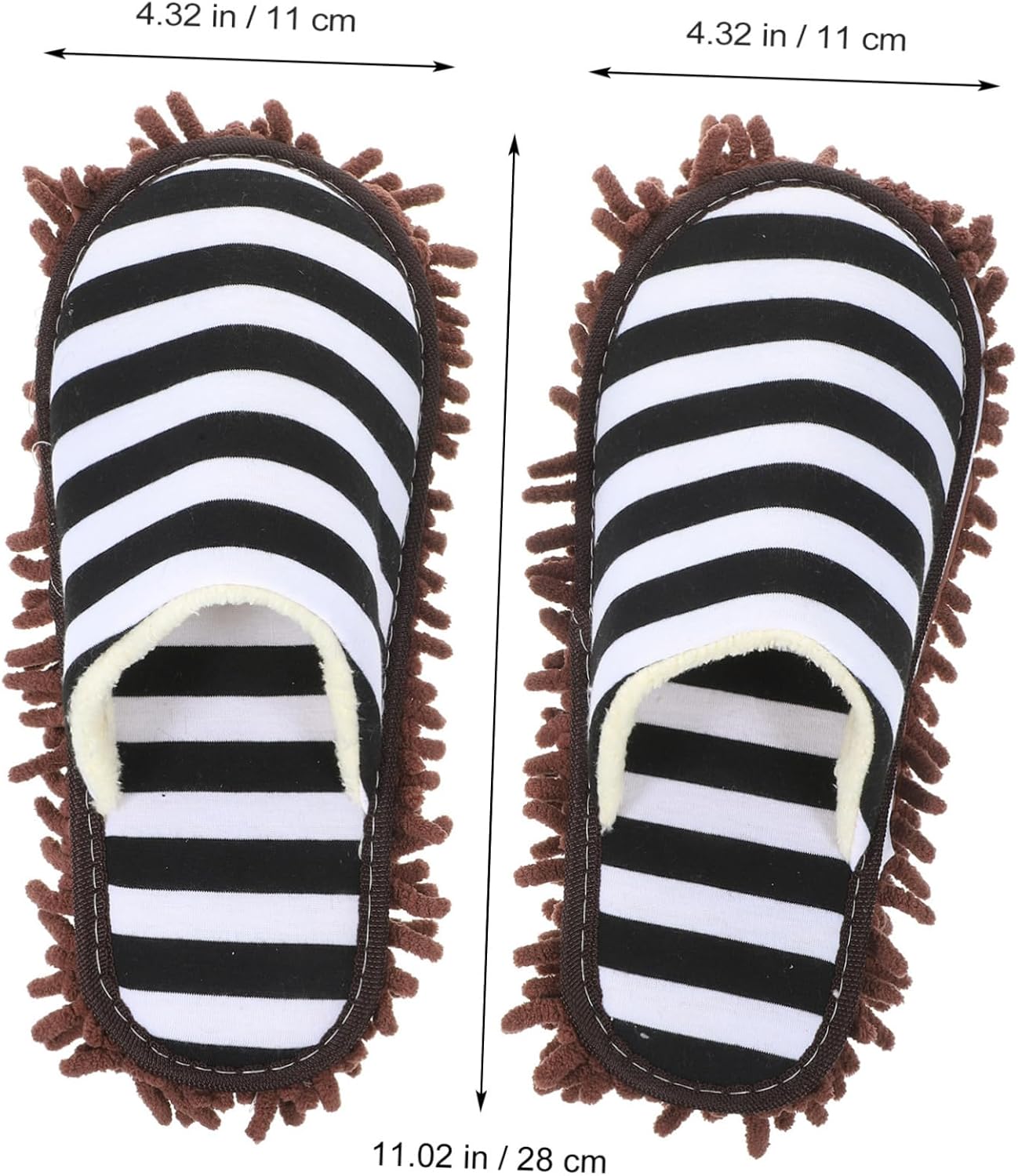 Ipetboom Washable Dust Mop Slippers for Easy Cleaning