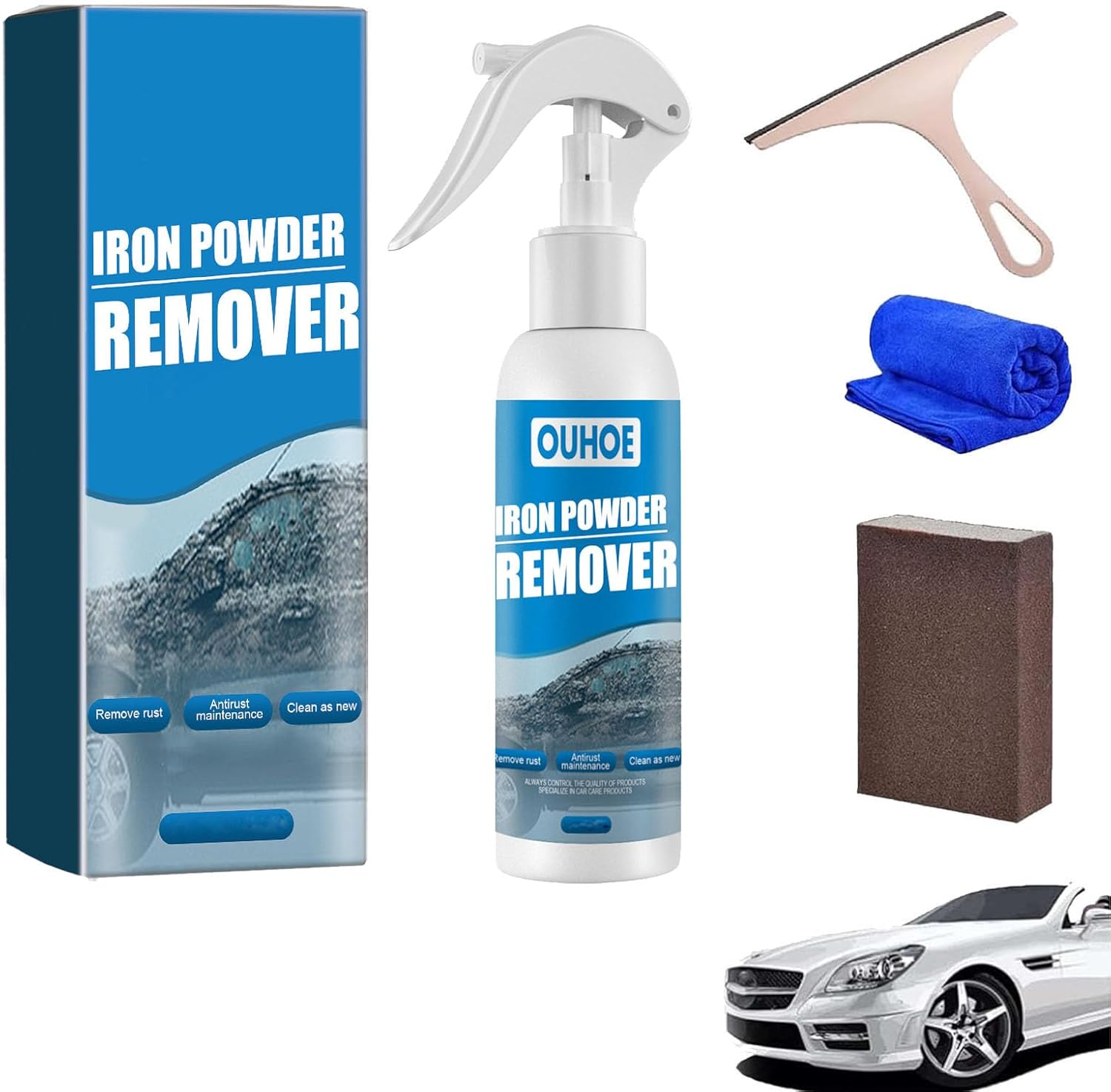 KCRPM Rust Removal Spray - 100ml All-in-One Rust Remover