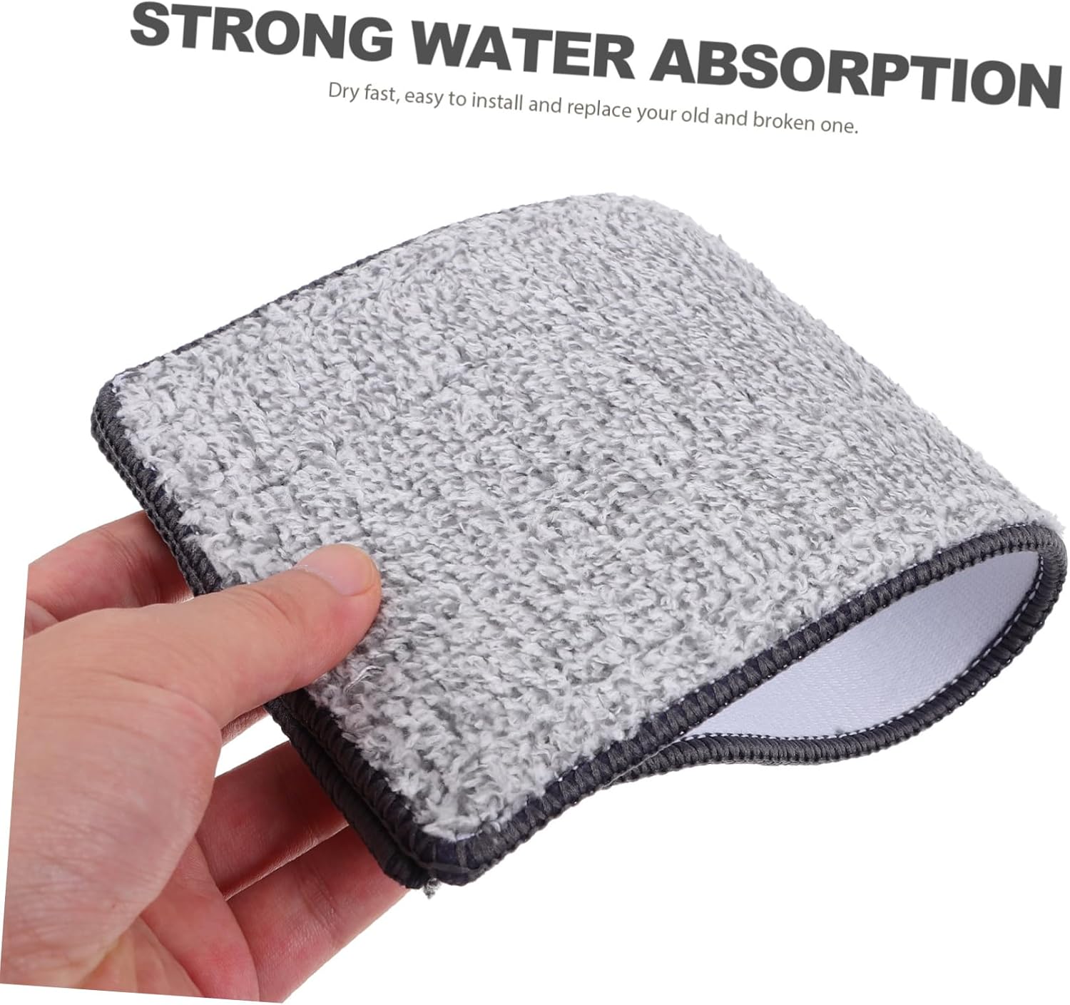 10pcs Microfiber Mop Pads for Hardwood Tile and Laminate Floors