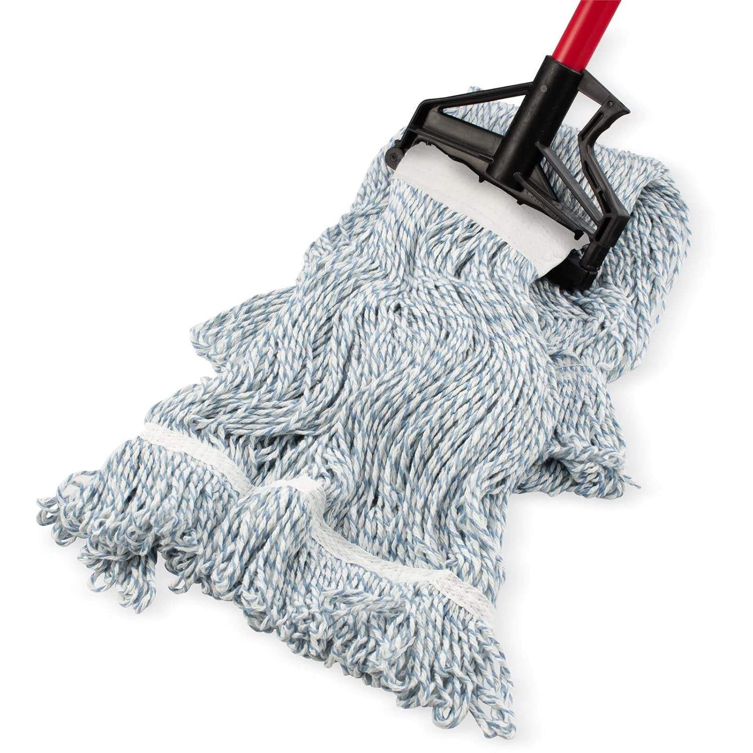 SPARTA Loop Commercial Mop Head Rayon Finish 4-Ply Blue