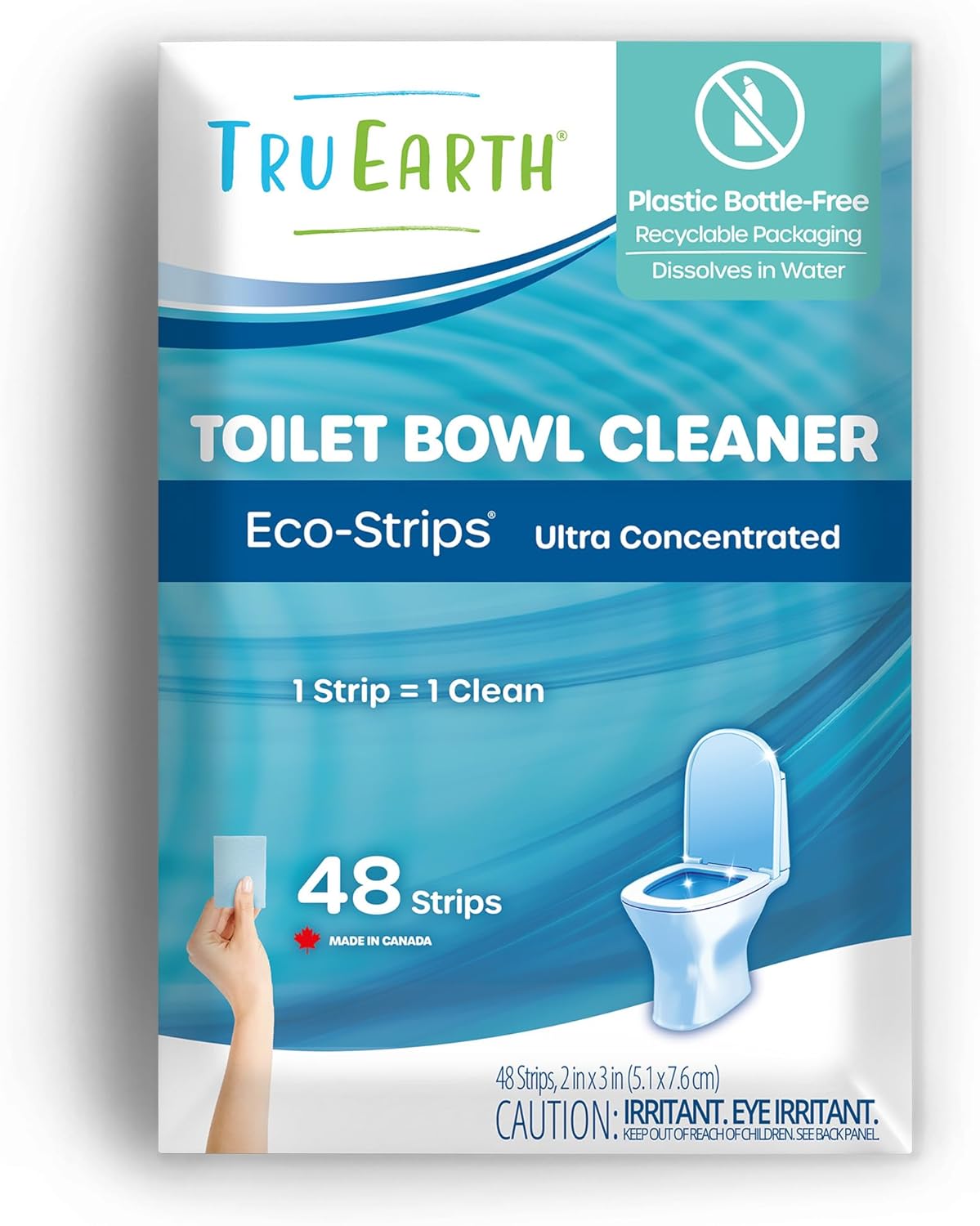 Tru Earth Toilet Bowl Cleaner Eco-Strips 48 Count 1
