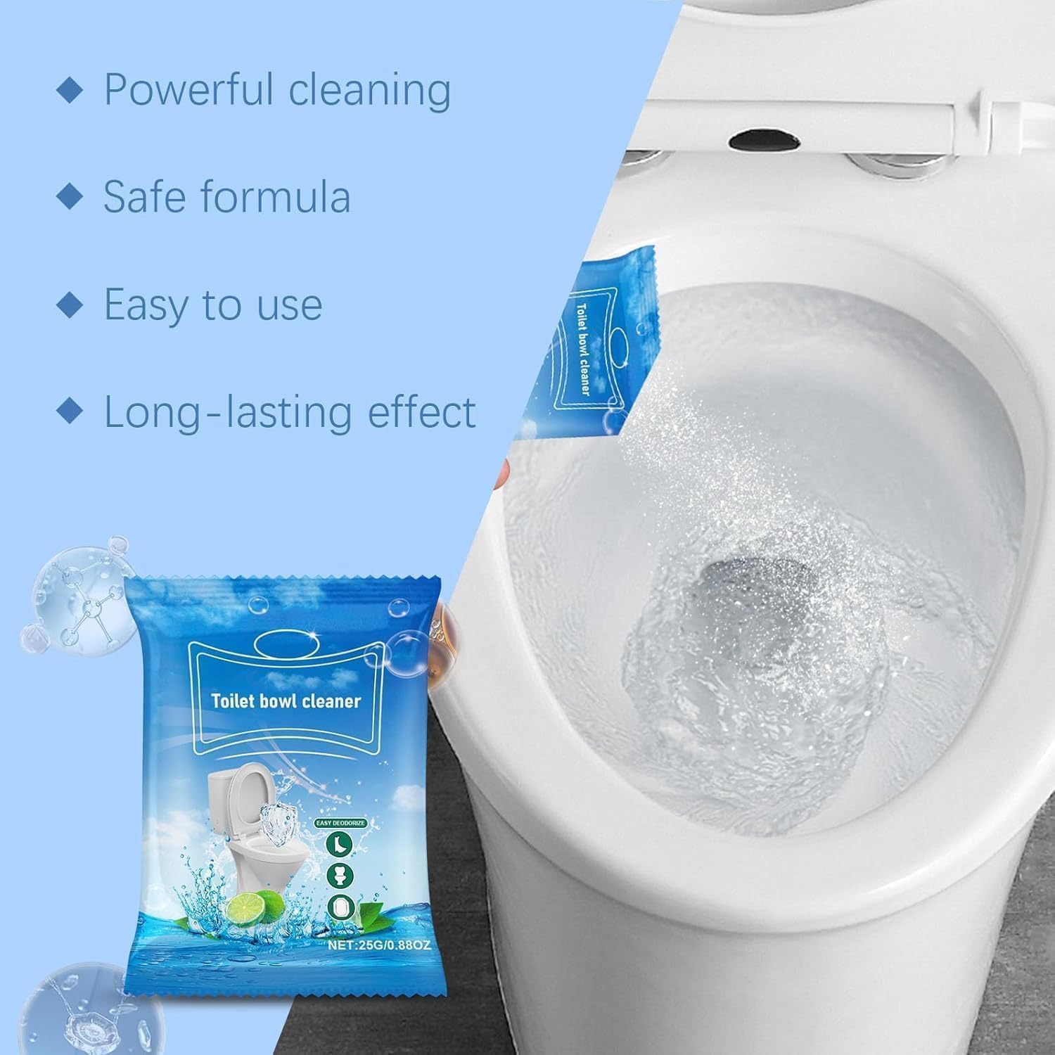 Renhe Ingenuity Splash Toilet Cleaner 2 Box 12 Bags