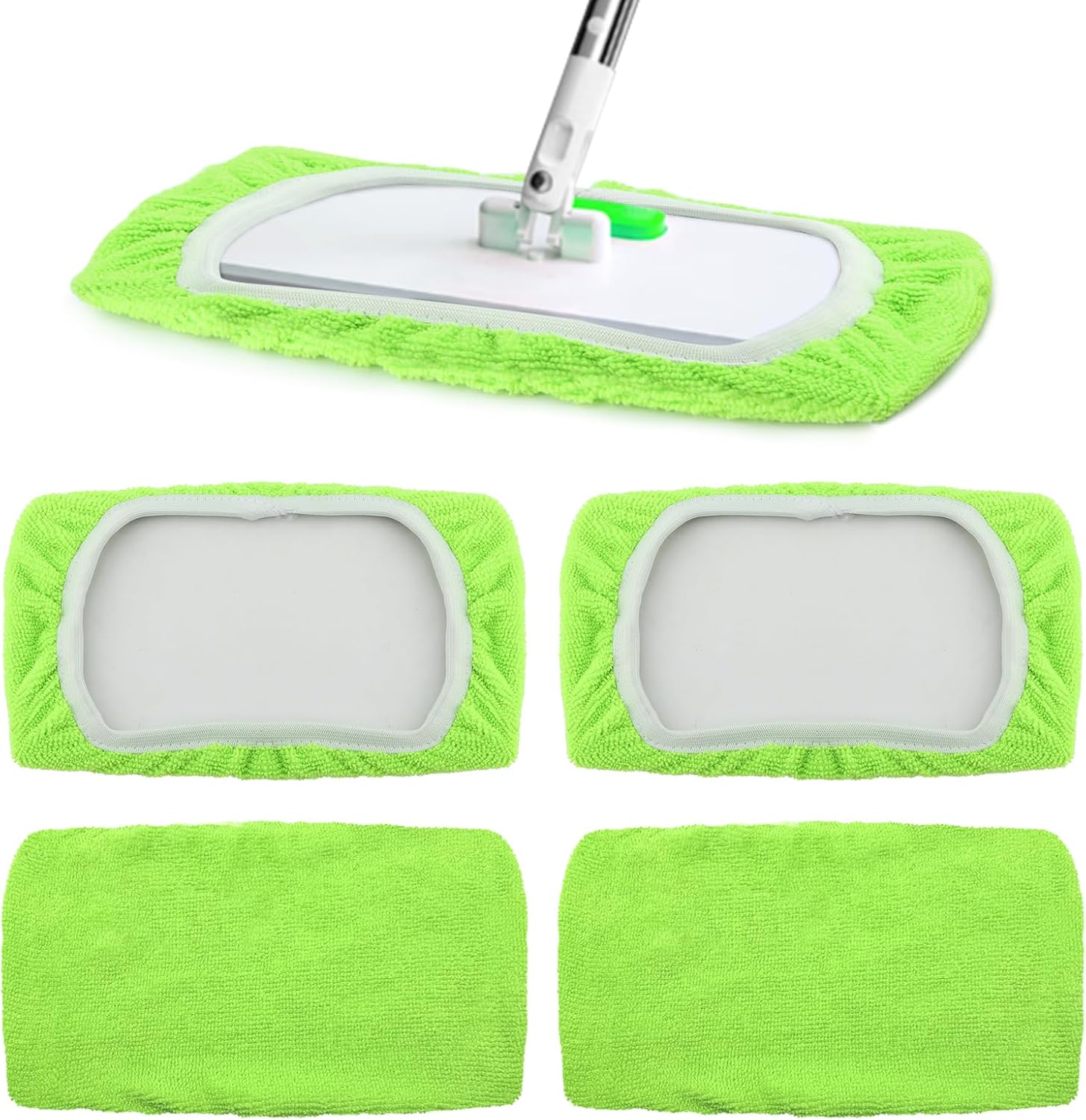 Stankey Up 4-Pack Microfiber Mop Pads for Swiffer Sweeper