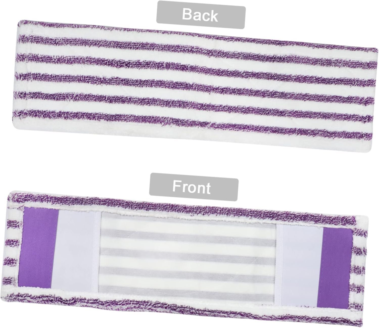 CALLARON Microfiber Mop Pads 5-Pack Replacement Cloths