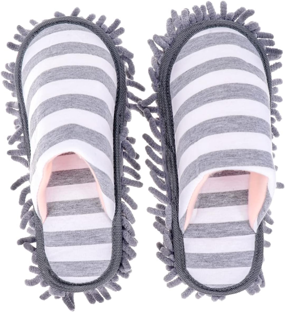 Minkissy Chenille Floor Clean Slippers Washable Mopping Covers