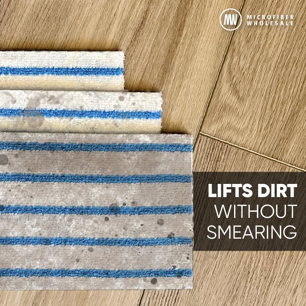 10 Inch MWipes Semi-Disposable Mop Pads 25 Pack