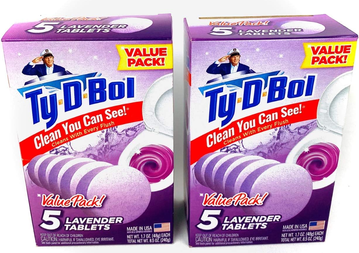 Willert Ty-D-Bol Toilet Cleaning Tablets with Lavender Scent