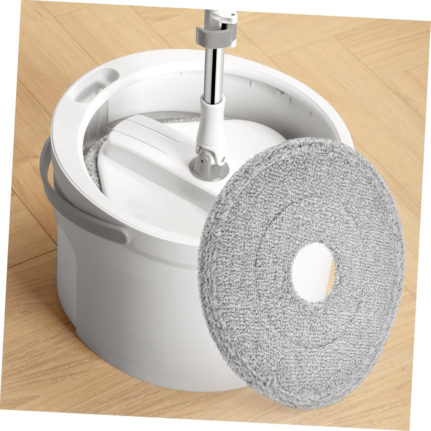 CALLARON 3Pcs Cotton Rotation Mop Refills