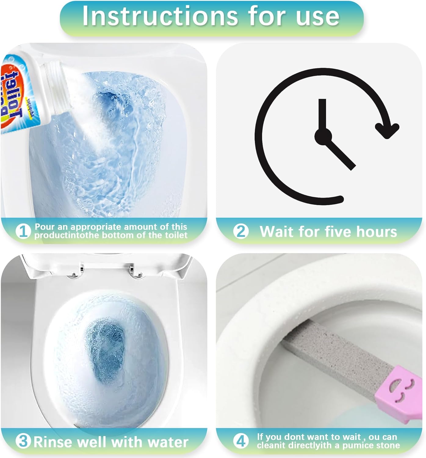 Adupaper Pumice Stone Toilet Cleaner 1