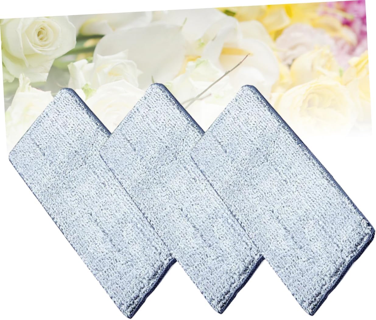3PCS Non-Wash Mop Cloth for Quick Floor Cleaning