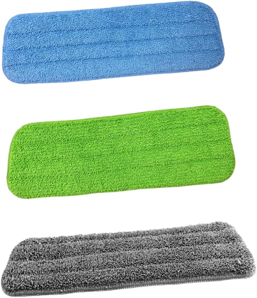 3Pcs Water Spraying Mop Cloth Replacement for Efficient Cleaning