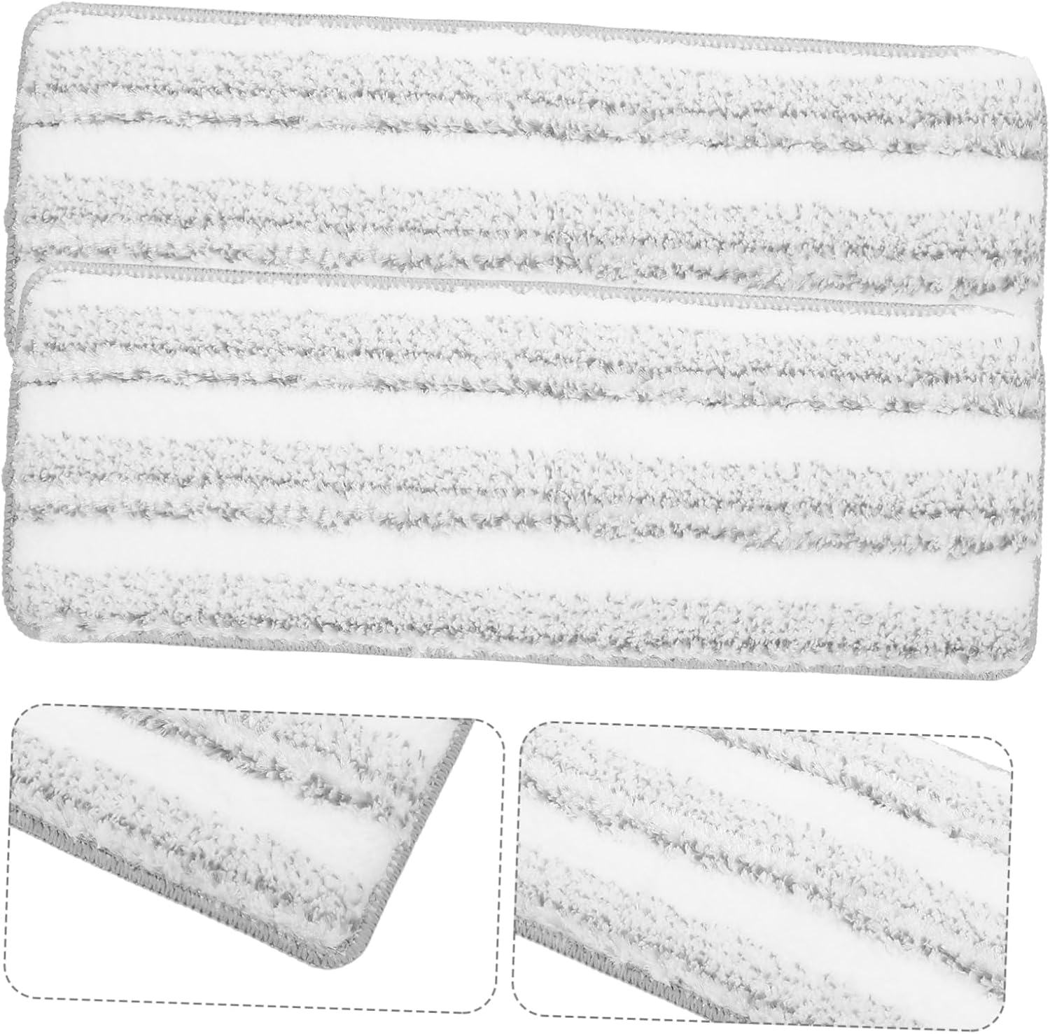 Ipetboom 3pcs Thickened Microfiber Mop Pads Refill