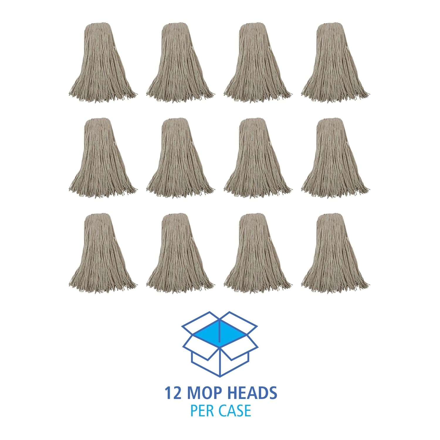 Boardwalk Mop Head 32oz Cotton 12Carton
