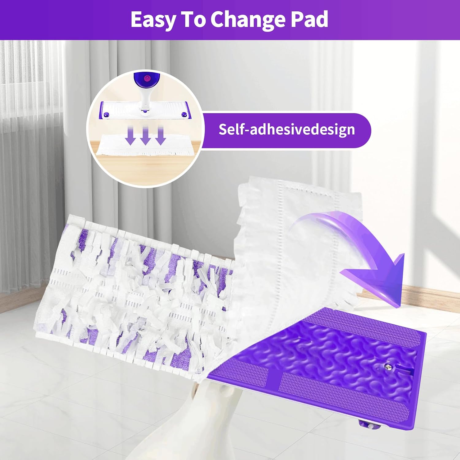 35 Pack Disposable Refills for Swiffer Power Mop 1