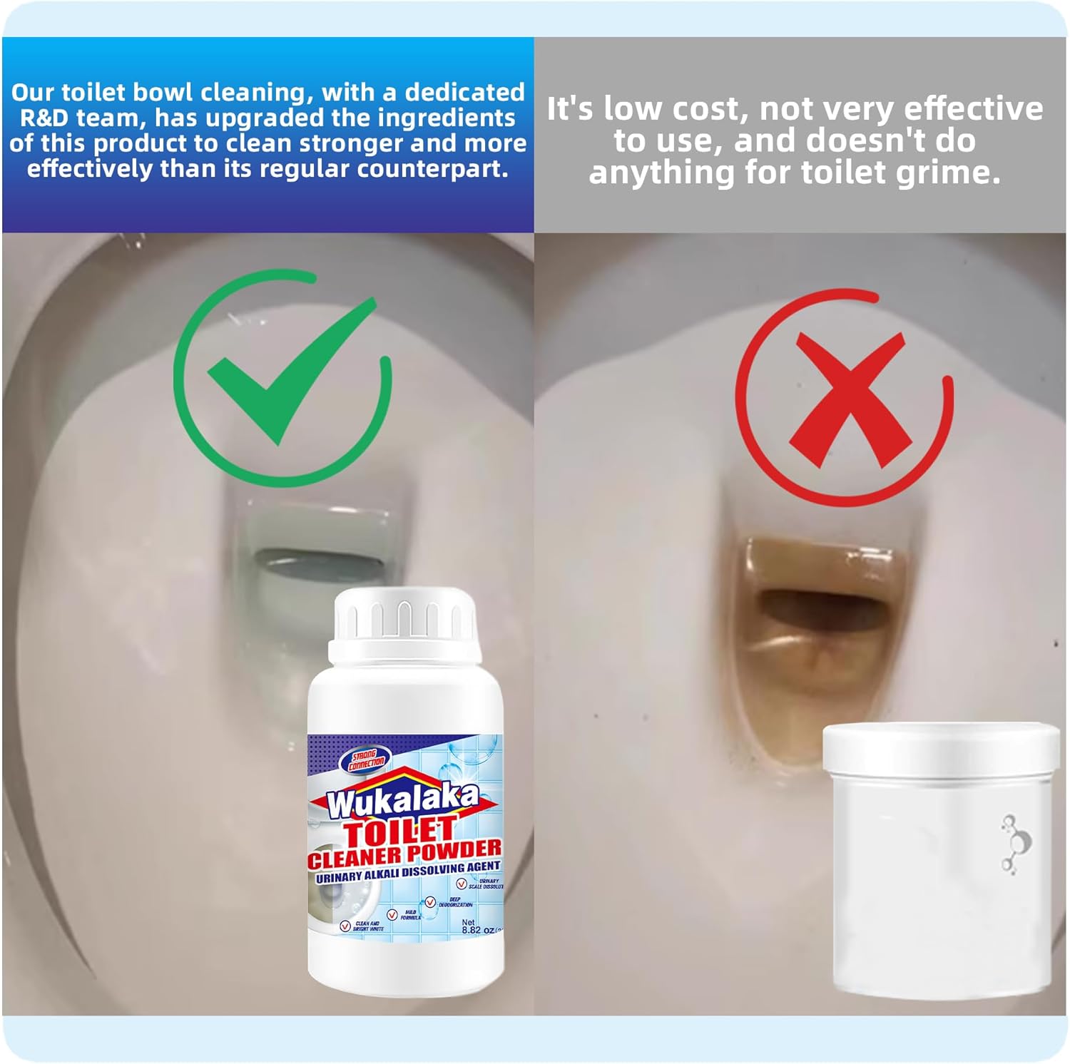 WUKALAKA Pumice Sticks for Toilet and Bathroom Cleaning