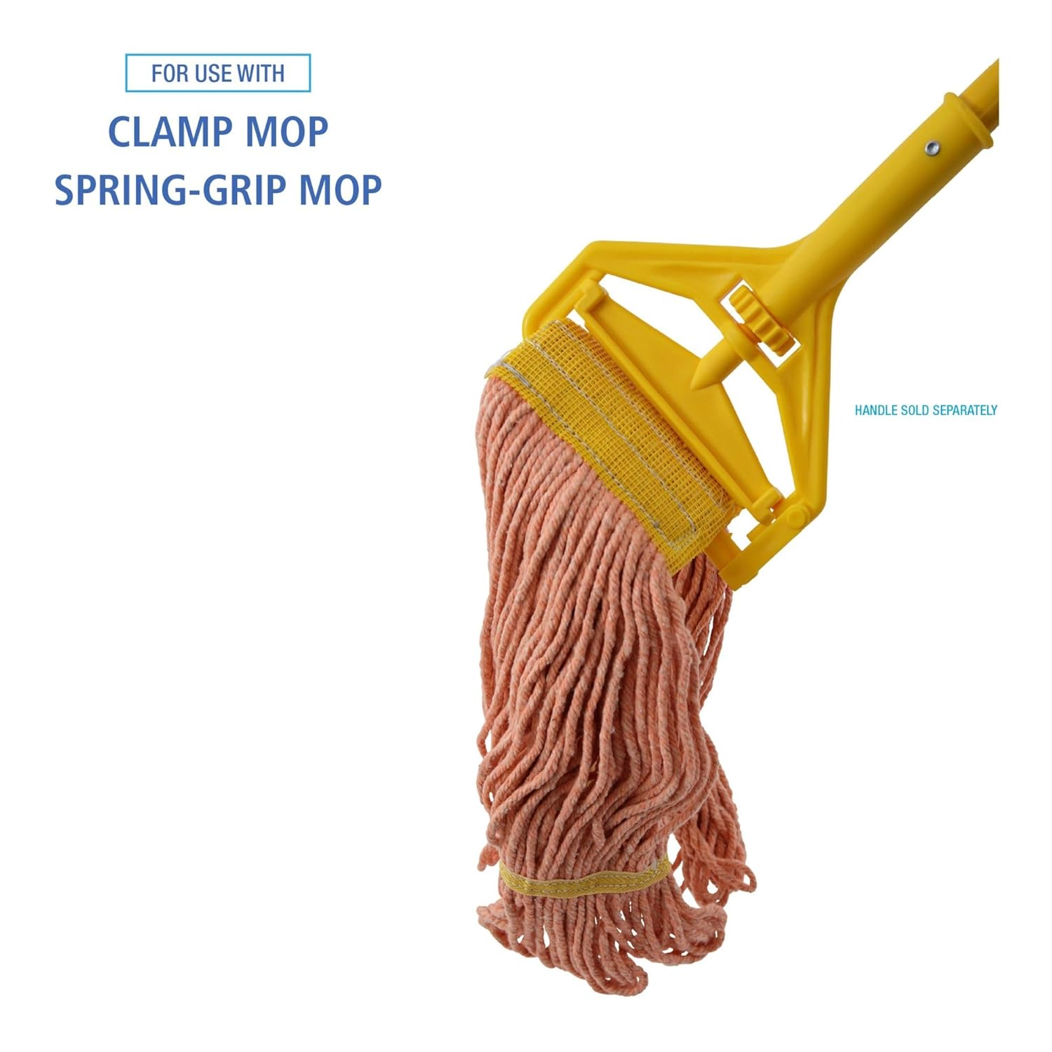 Boardwalk Super Loop Wet Mop Head - 5 Headband Orange 12Carton