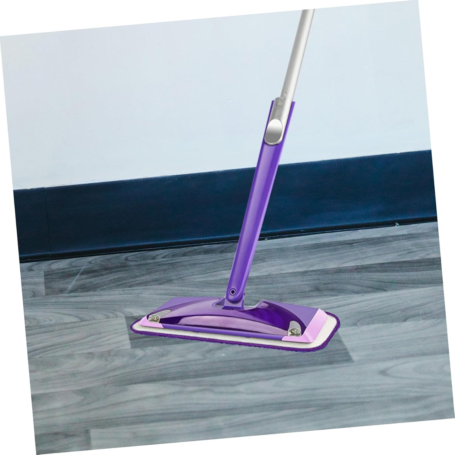 2pc Microfiber Mop Pads for Reusable Cleaning Cloth on Hard Floors
