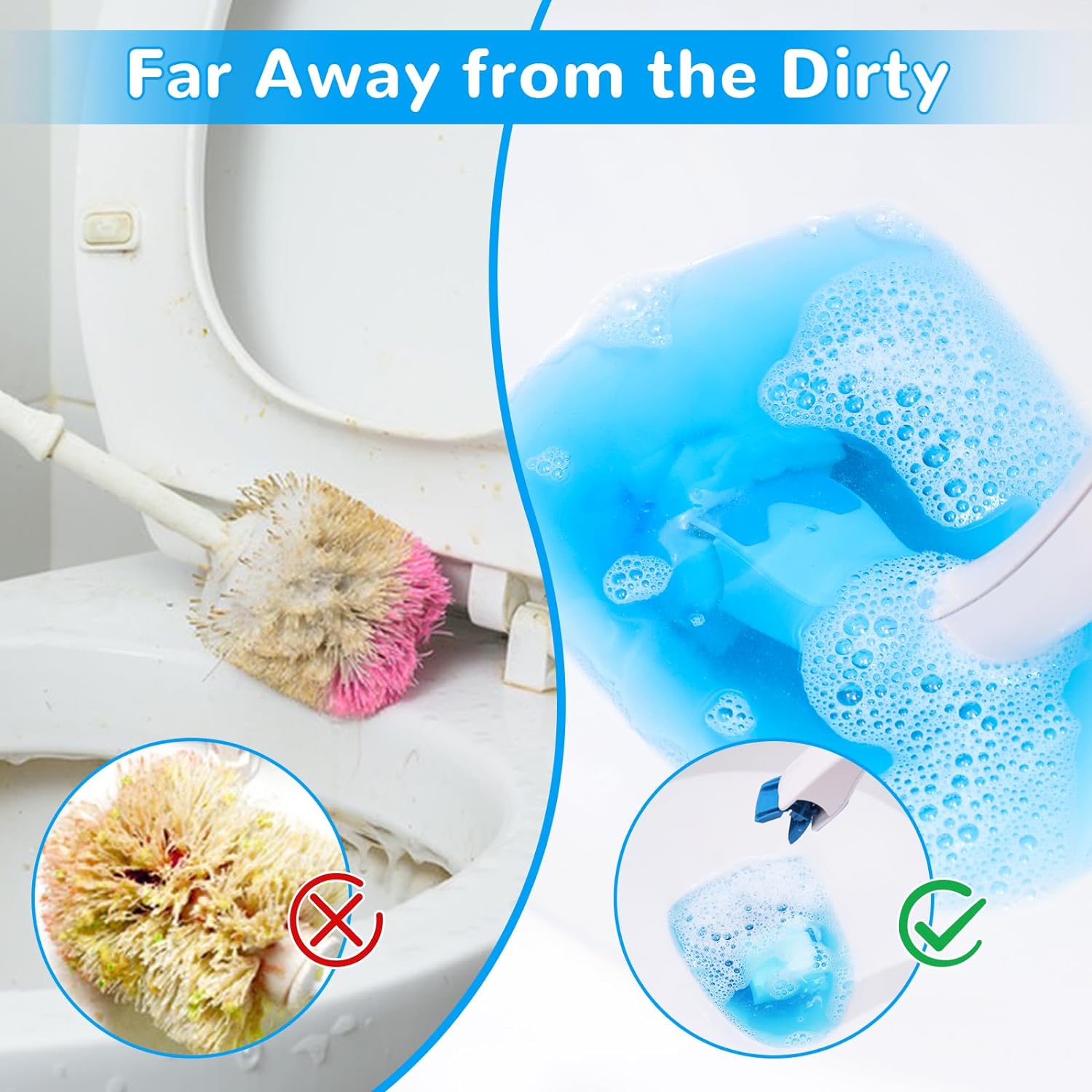 36 Refill Sheets for Toilet Bowl Cleaners