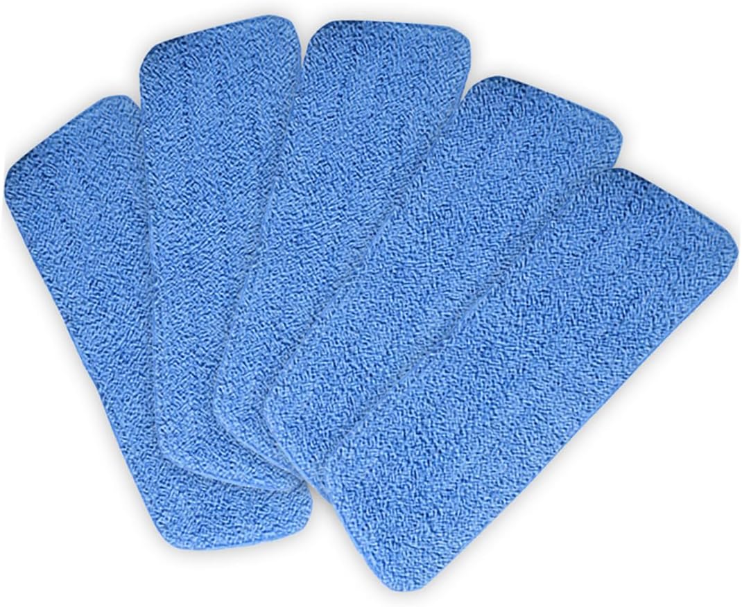 PACKOVE 5pcs Microfiber Mop Pad Set Wet Dry Replacement Heads