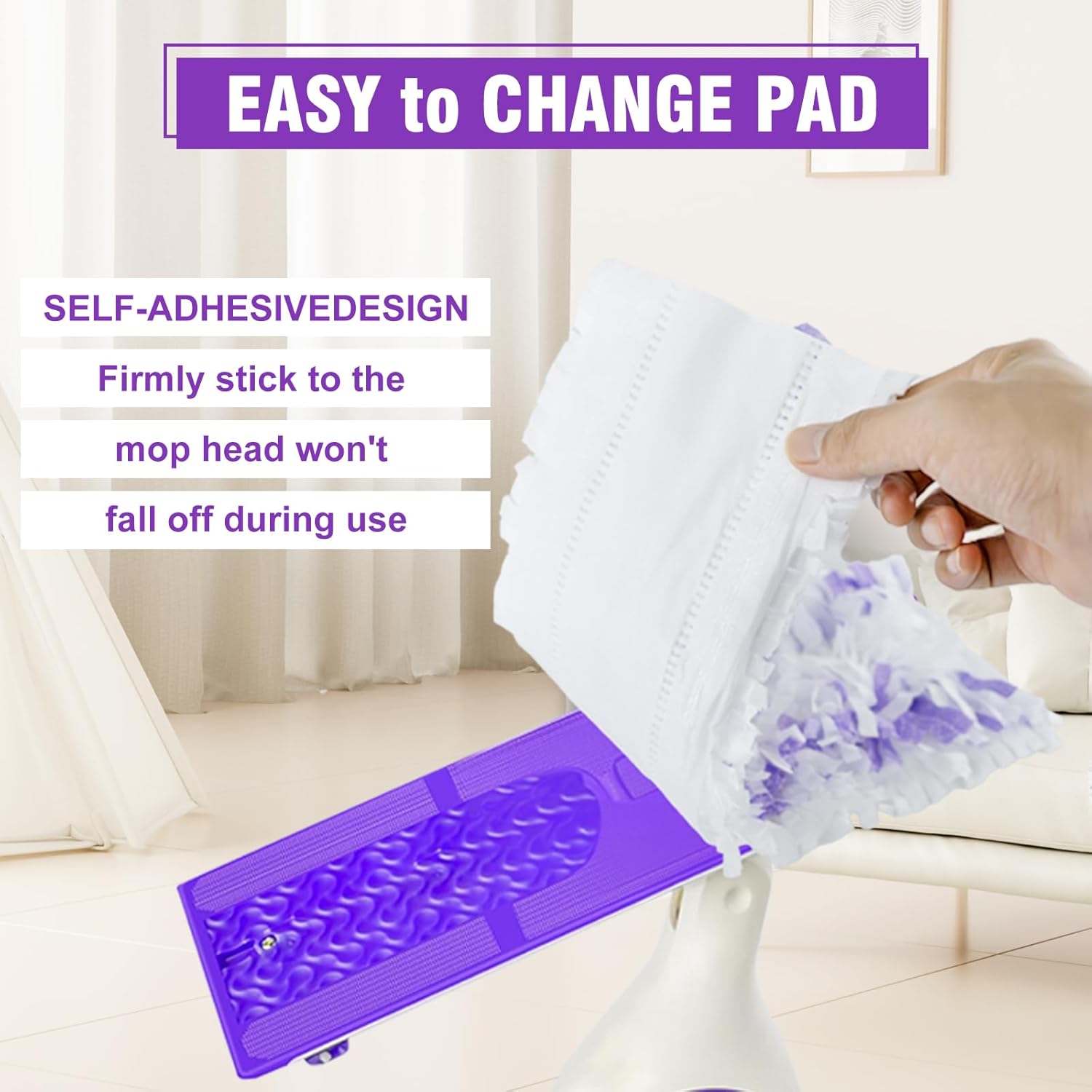 DOCXCDO 48-Pack Power Mop Refill Pads