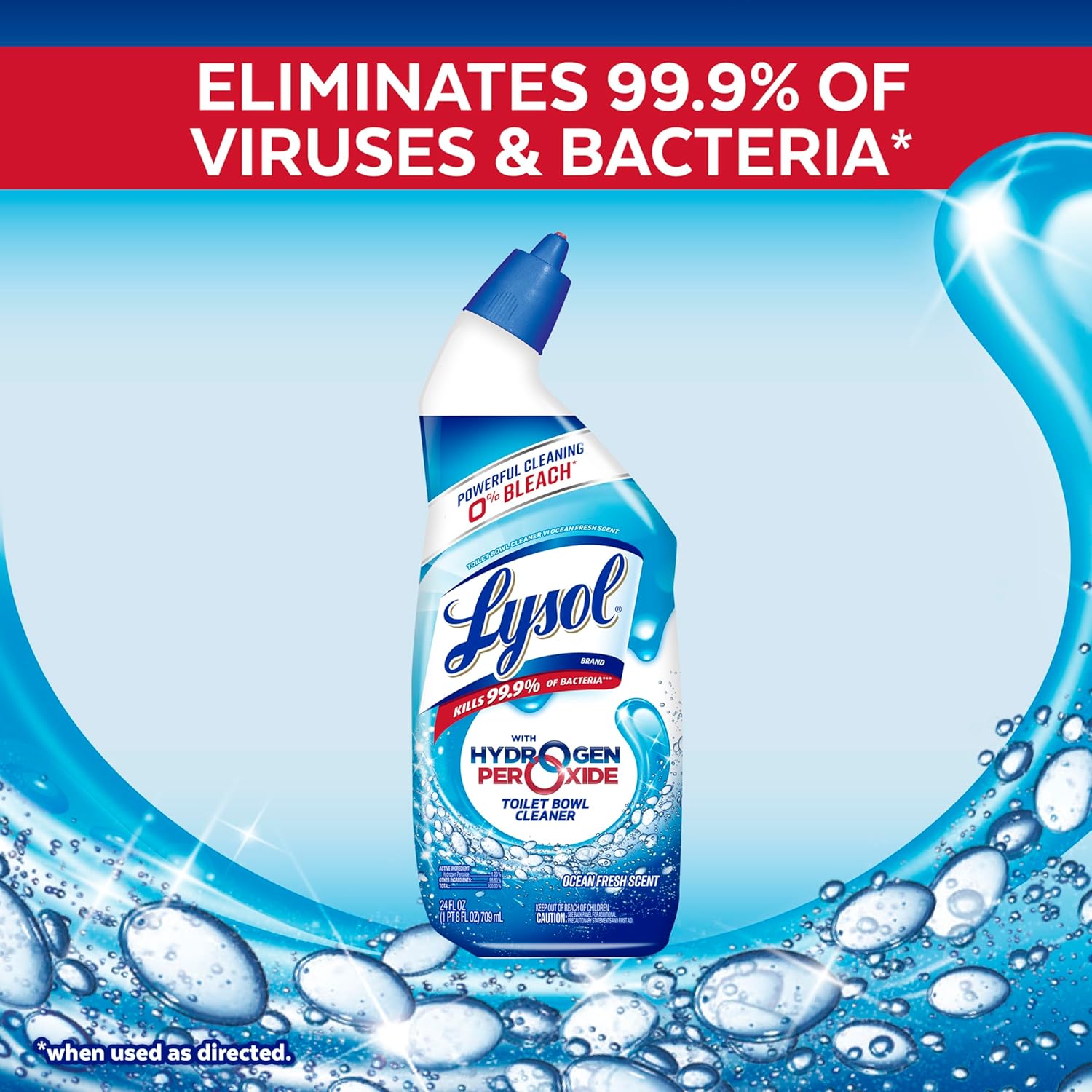 Lysol Toilet Bowl Cleaner Gel 24oz Pack of 2 1