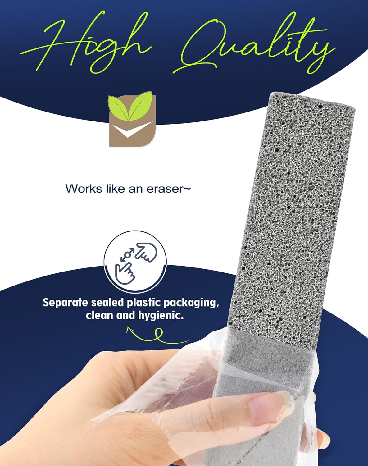 MARYTON Pumice Stick for Toilet and Bathroom Cleaning 8 Count