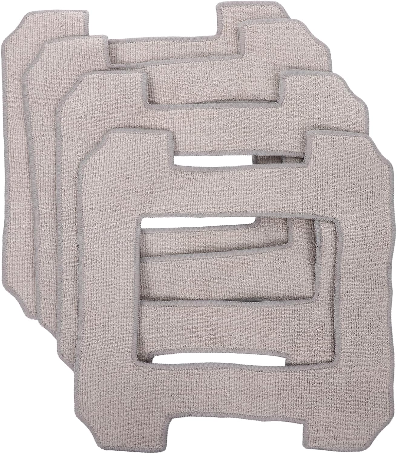 4Pcs Packove Window Vacuum Cloths for Wpro Washable Mop Replacement