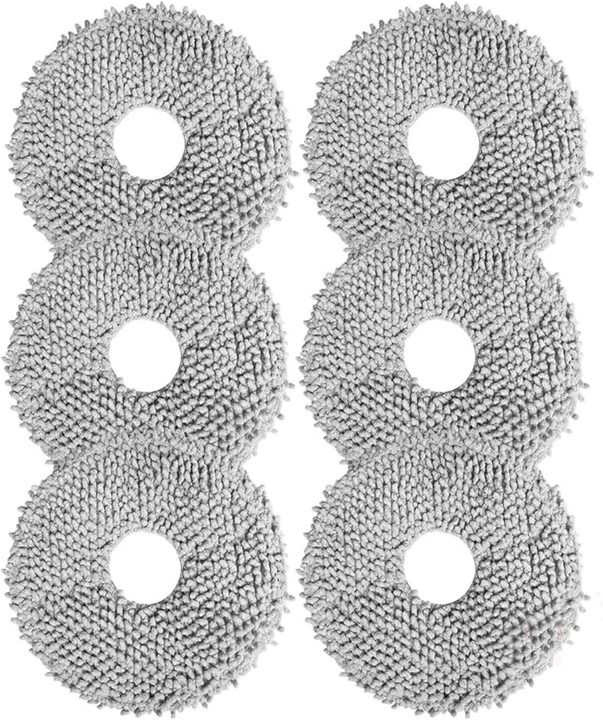 6 Pack Replacement Mop Pads for 2C102CN Robot Vacuum
