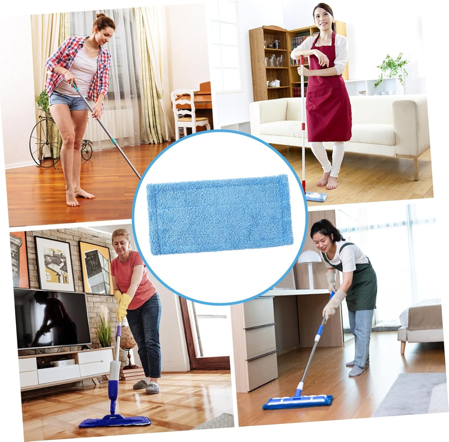 CALLARON Mopping Pad Replacement for Reusable Mop Cloth