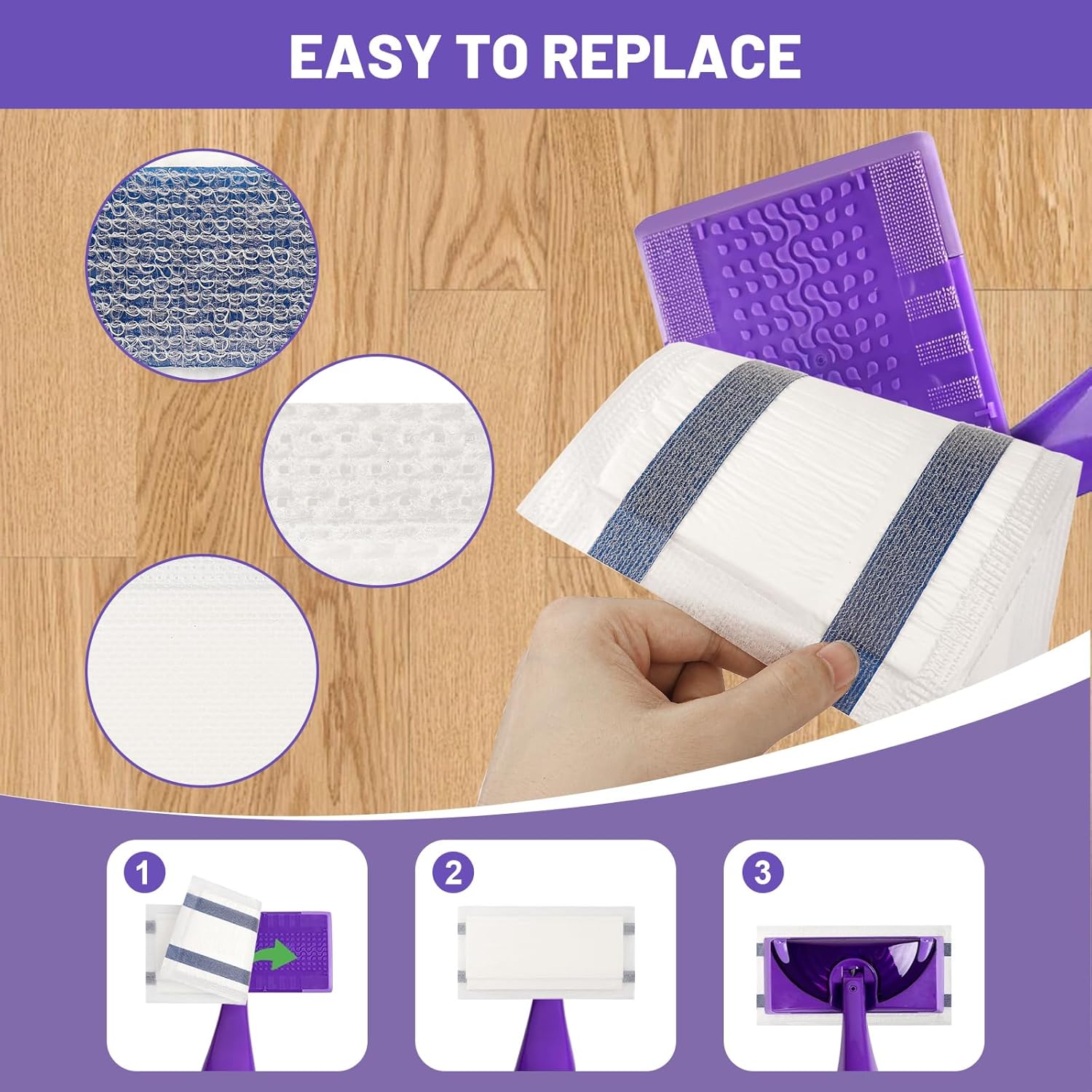 30 Pack Swiffer Wet Jet Mop Pad Refills - Multi Surface Deep Clean