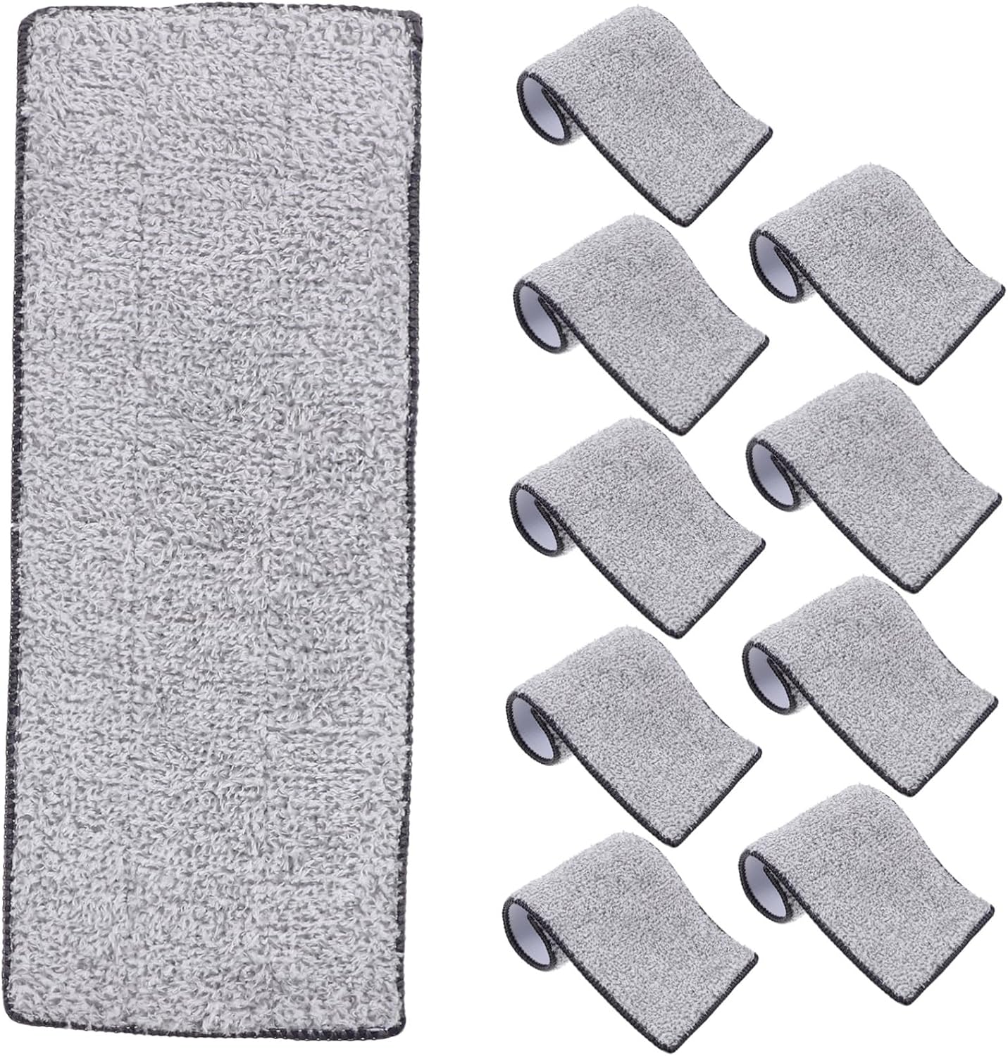 10pcs Packove Mop Replacement Head Pads