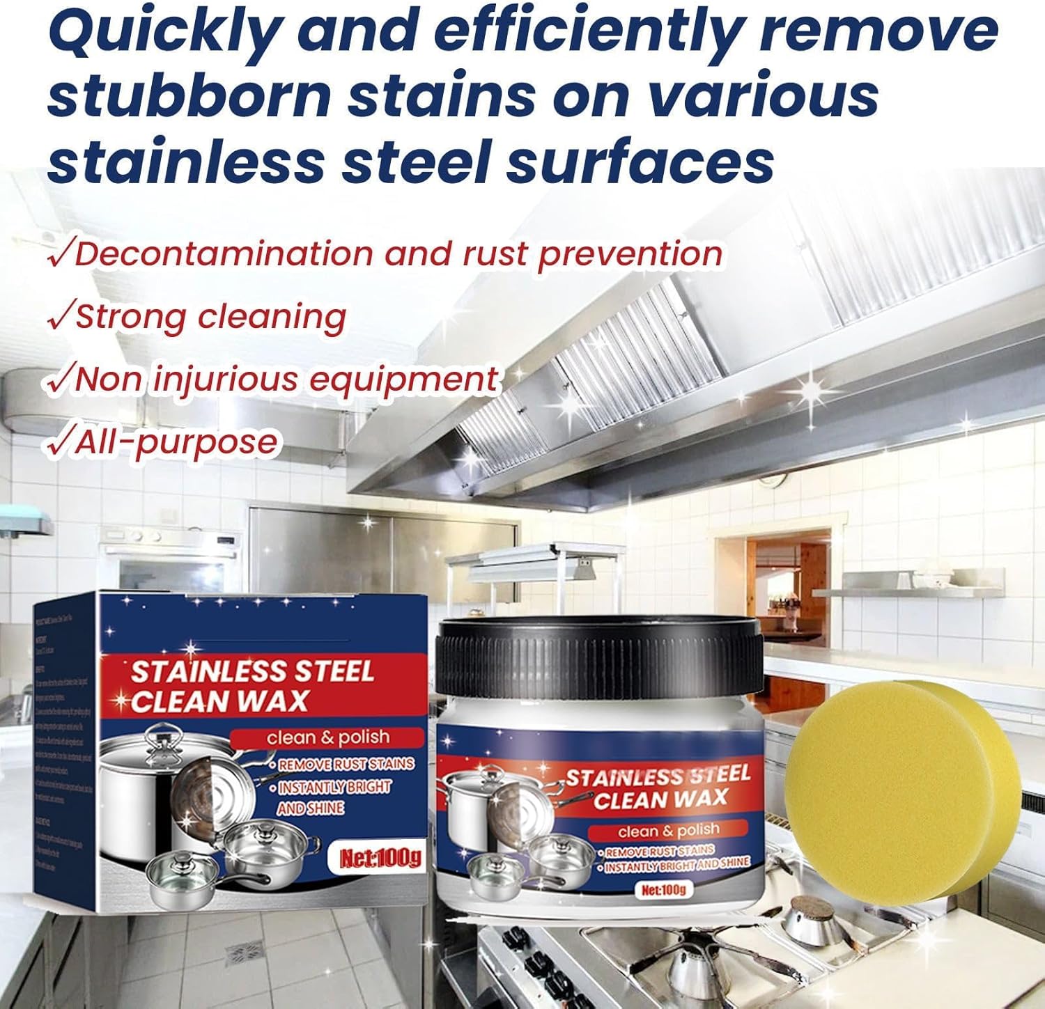 Magical Nano Stainless Steel Cleaning Paste 3pcs