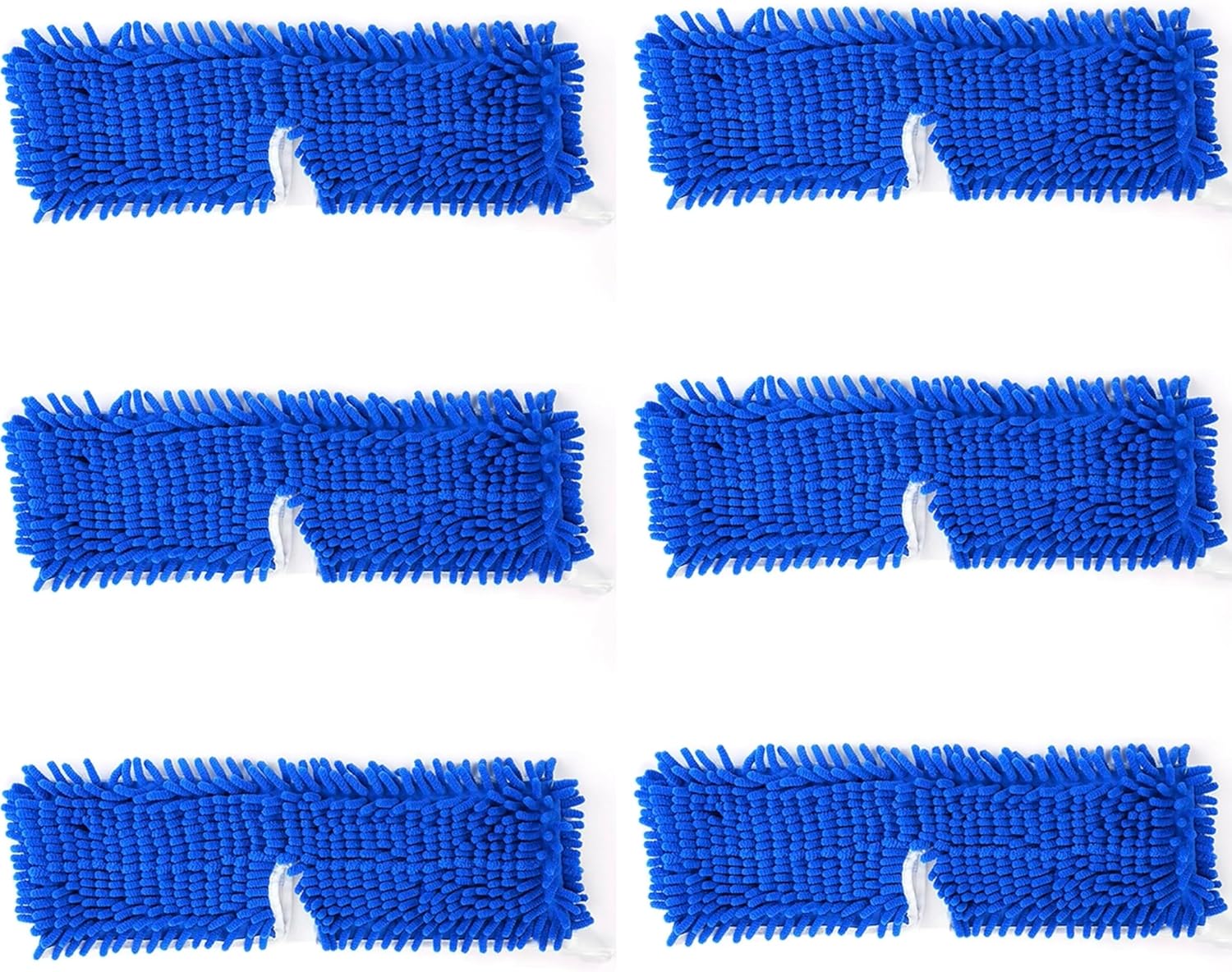 DRKLEAN Microfiber Mop Refill Pack of 6