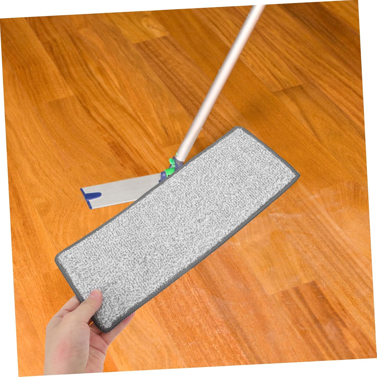 4PCS Microfiber Mop Pads Replacements for Wet Dry Mopping