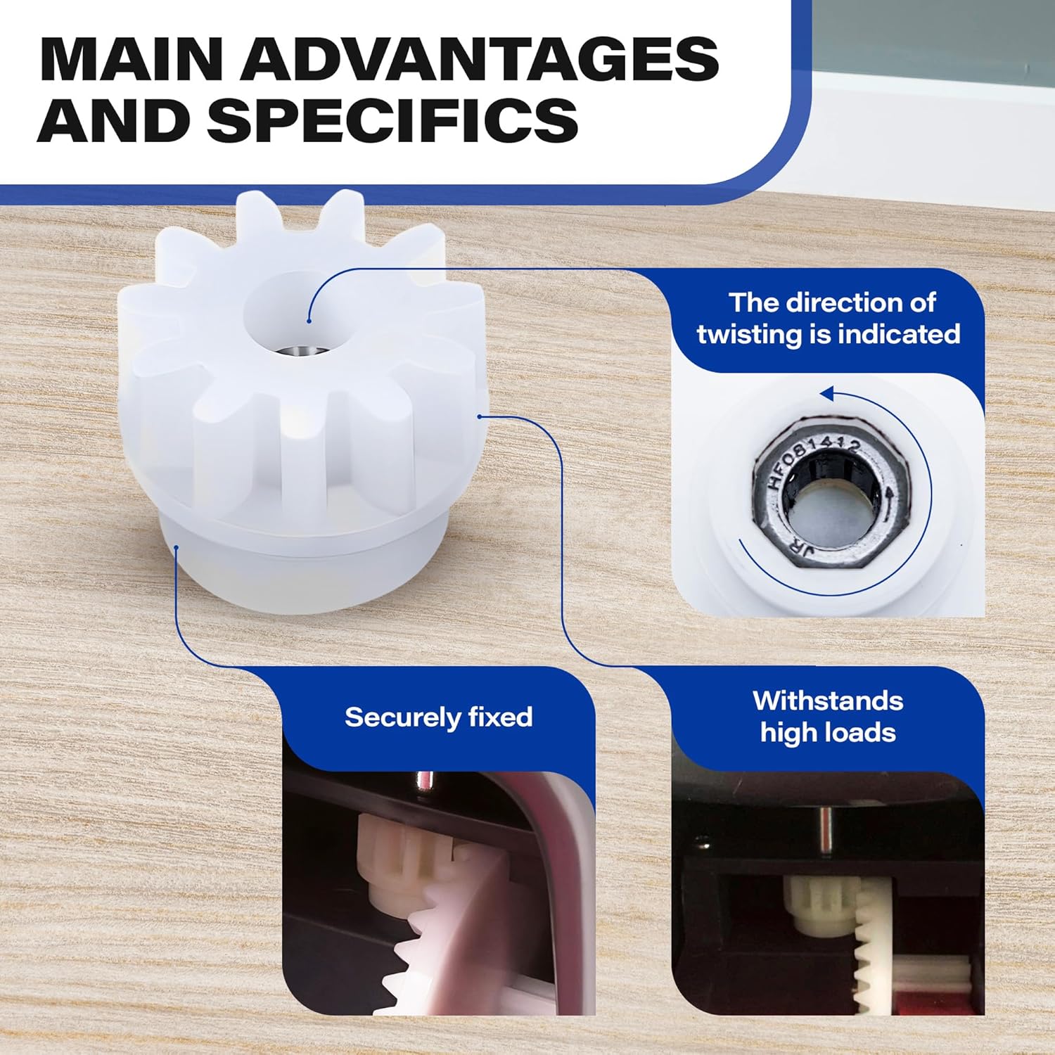 Novsix Spin Mop Replacement Heads Set
