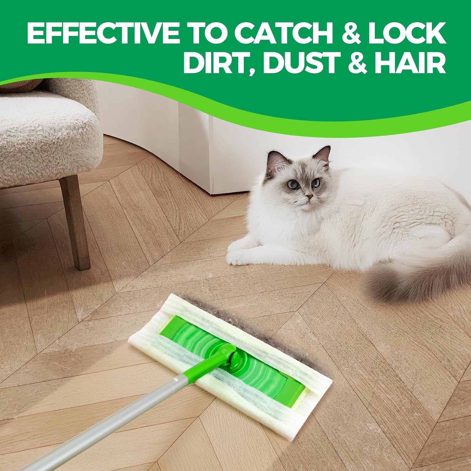 Dry Sweeping Cloths Mop Refills for Swiffer Standard Sweeper 150 Count