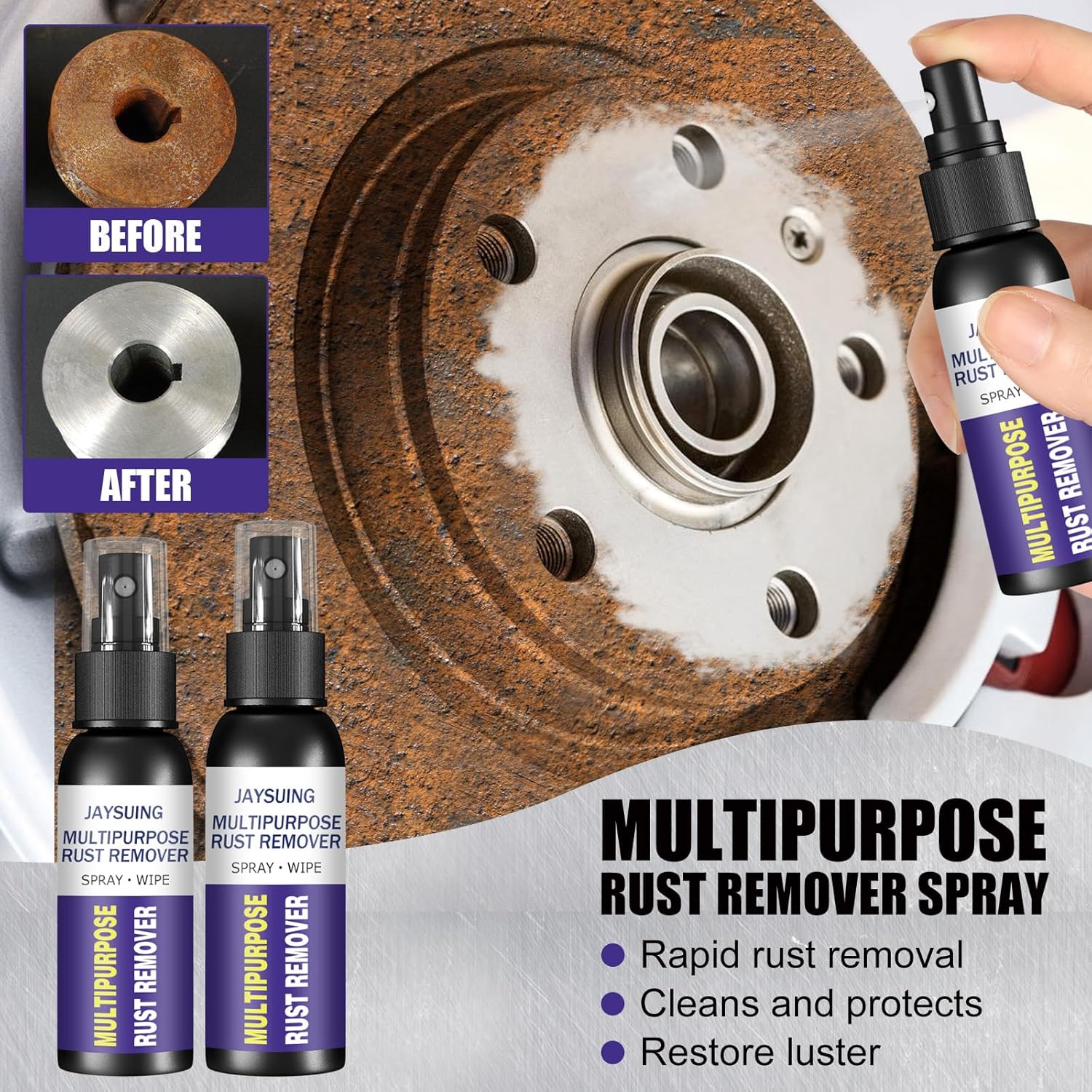Bulnire Multipurpose Rust Remover Spray 1Pcs