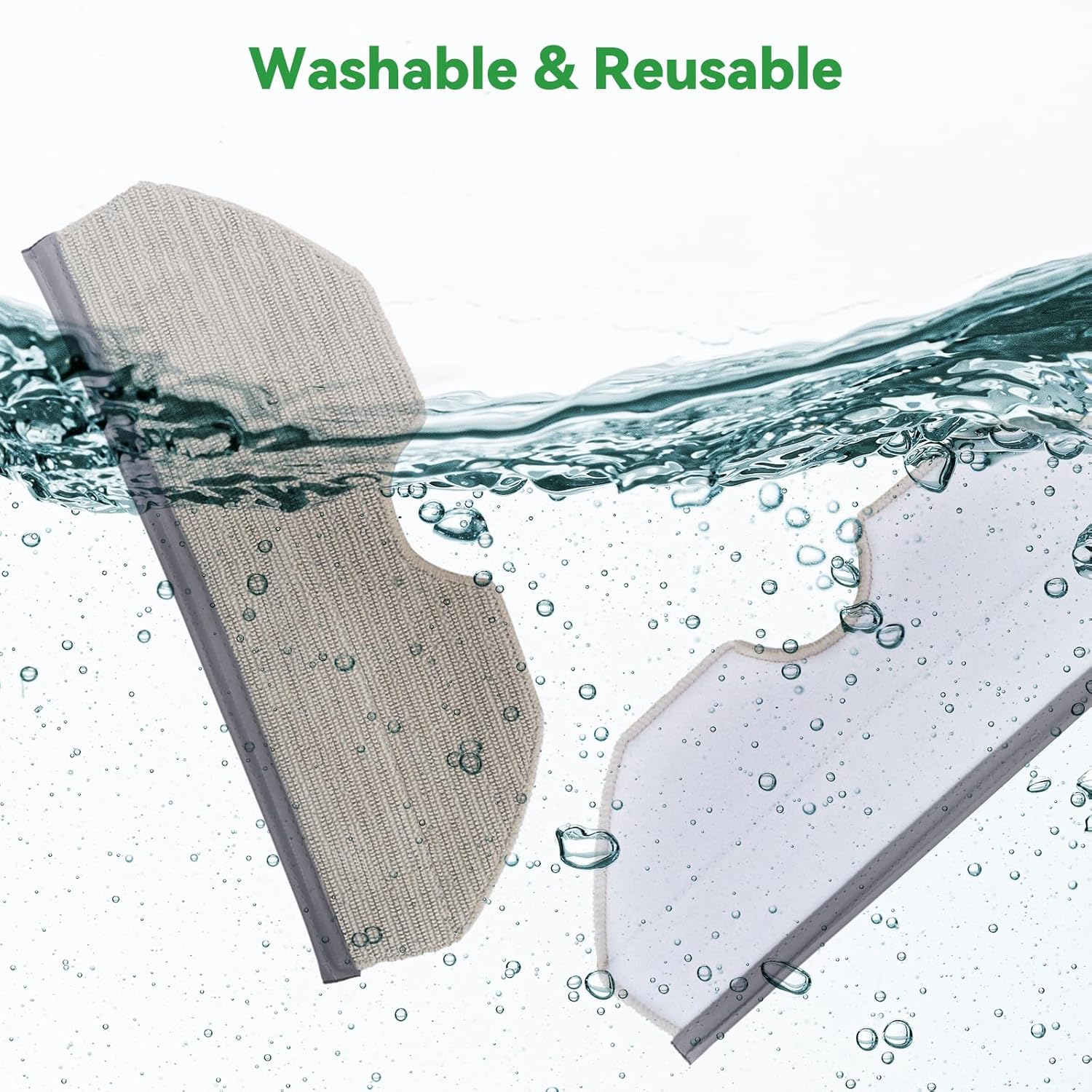 Sgizoku Mop Pads for Narwal Freo X Plus - 6Pack Washable Reusable