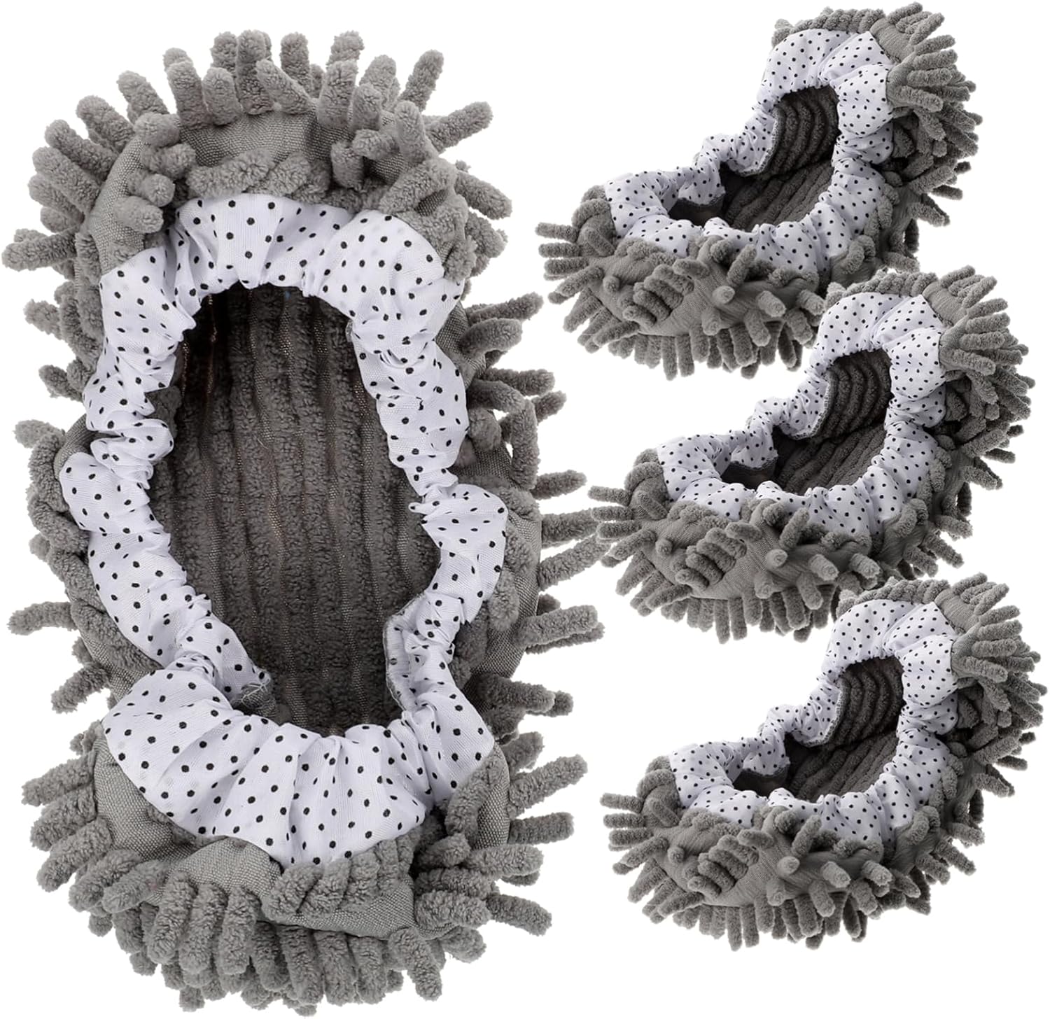 CALLARON Microfiber Mop Slippers 2 Pairs
